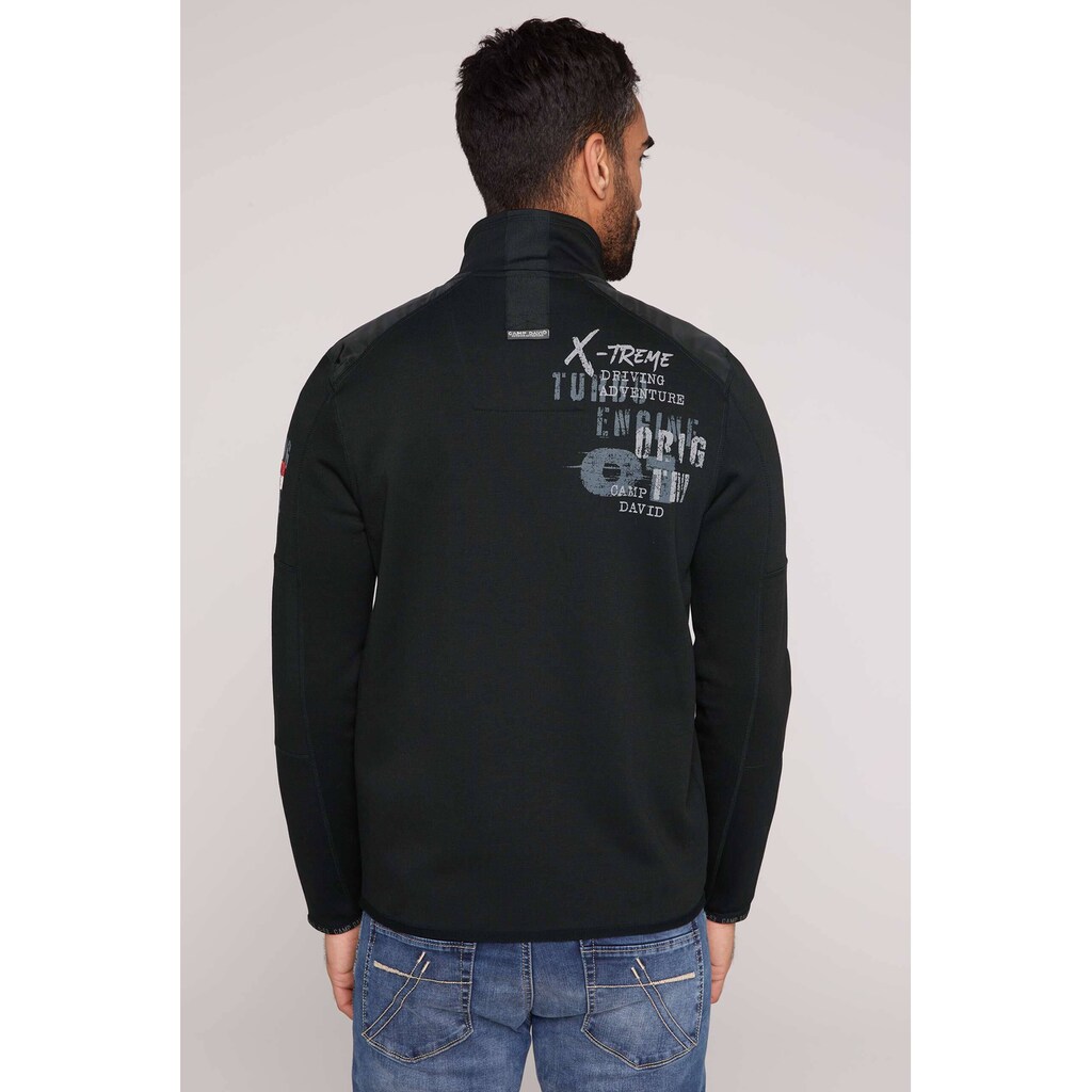 CAMP DAVID Sweatjacke