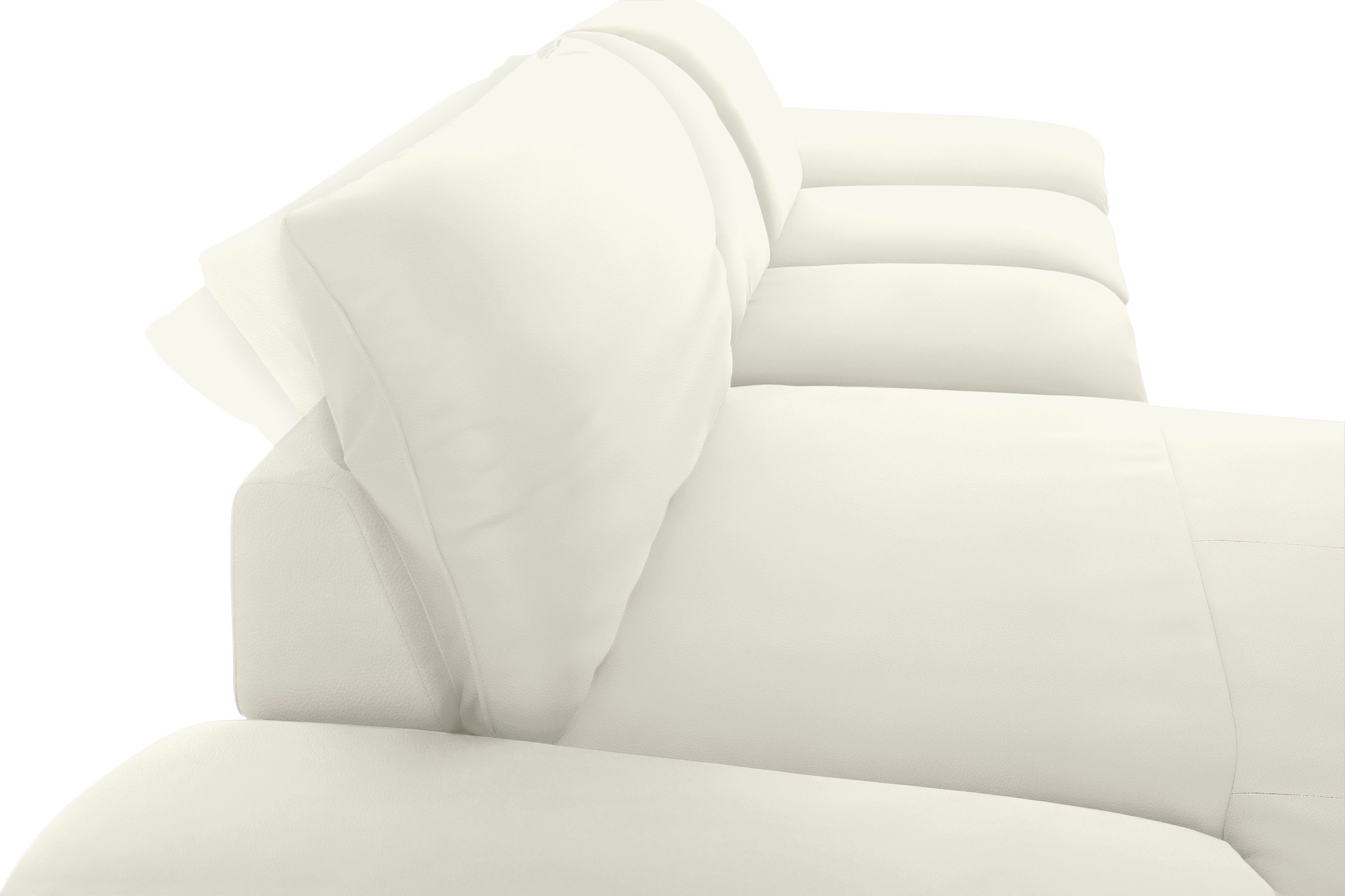 W.SCHILLIG Ecksofa »enjoy&MORE, Designsofa, elegant und bequem, L-Form«, Sitztiefenverstellung, Füße schwarz pulverbeschichtet, Breite 310 cm
