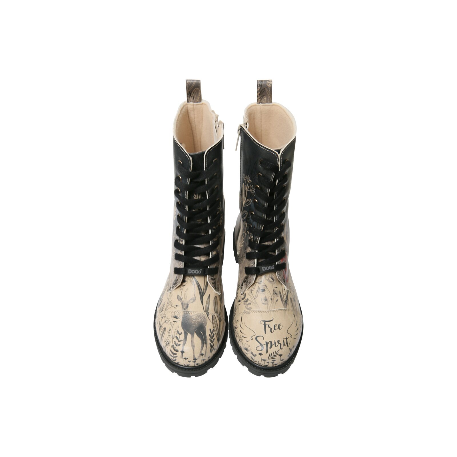 DOGO Schnürboots "Zipsy High-Top Boots Free Spirit Damen Stiefeletten" Hand günstig online kaufen