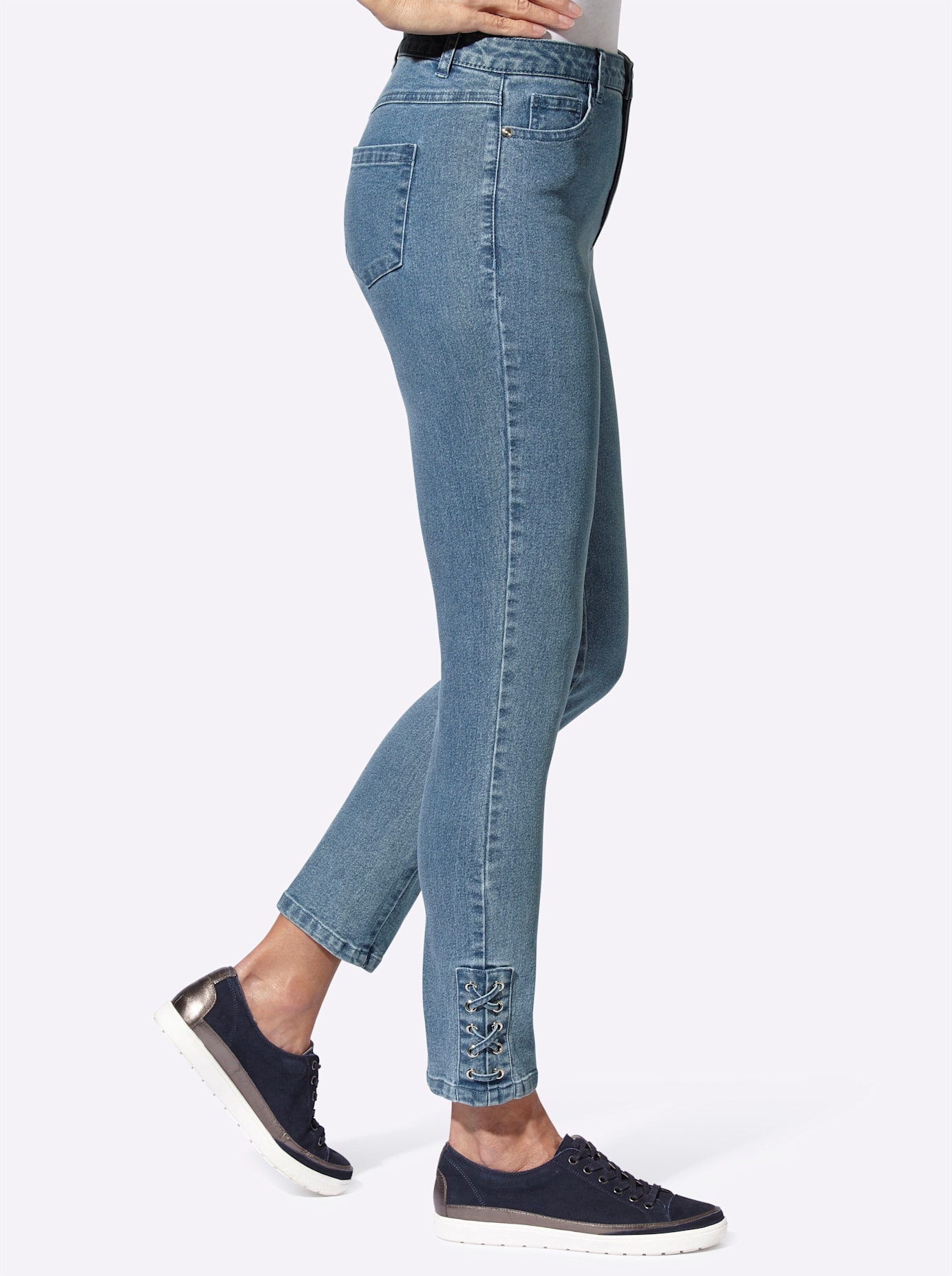 Casual Looks Bequeme Jeans, (1 tlg.)