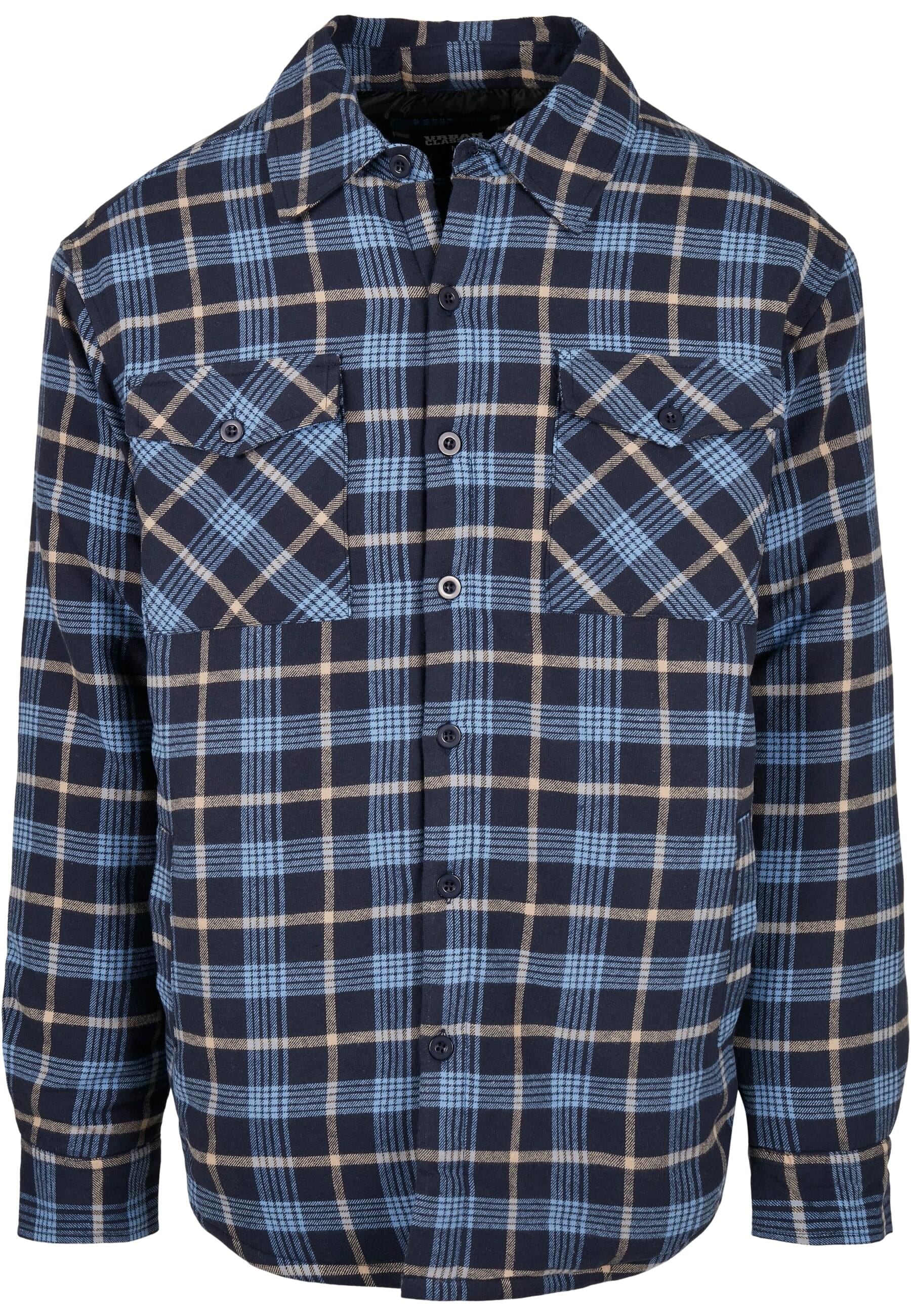 URBAN CLASSICS Anorak "Urban Classics Herren Plaid Quilted Shirt Jacket" 1 günstig online kaufen