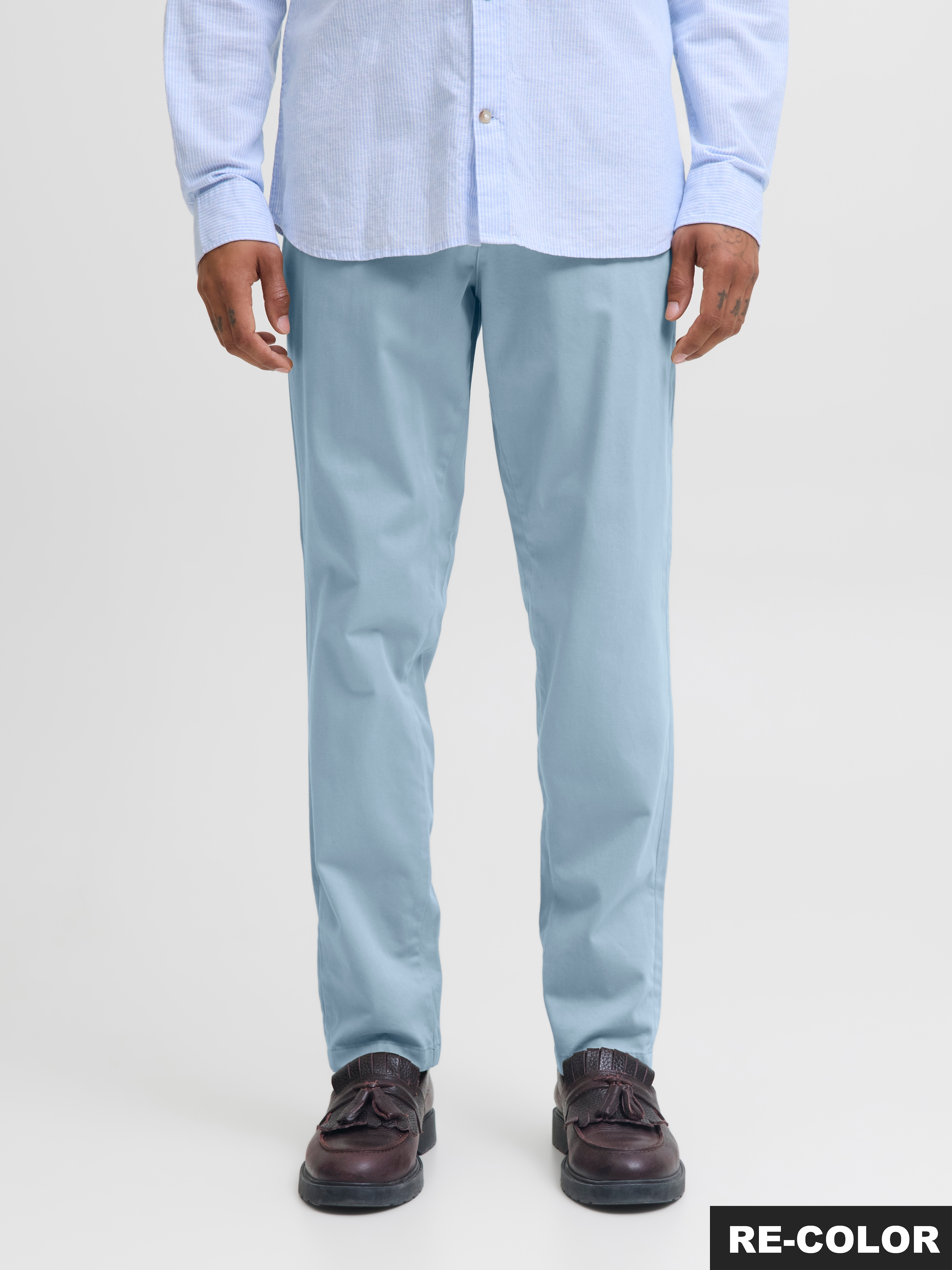 Jack & Jones Chinos "JPSTMARCO mit Stretchkomfort und schmalem Bein" mit Re günstig online kaufen