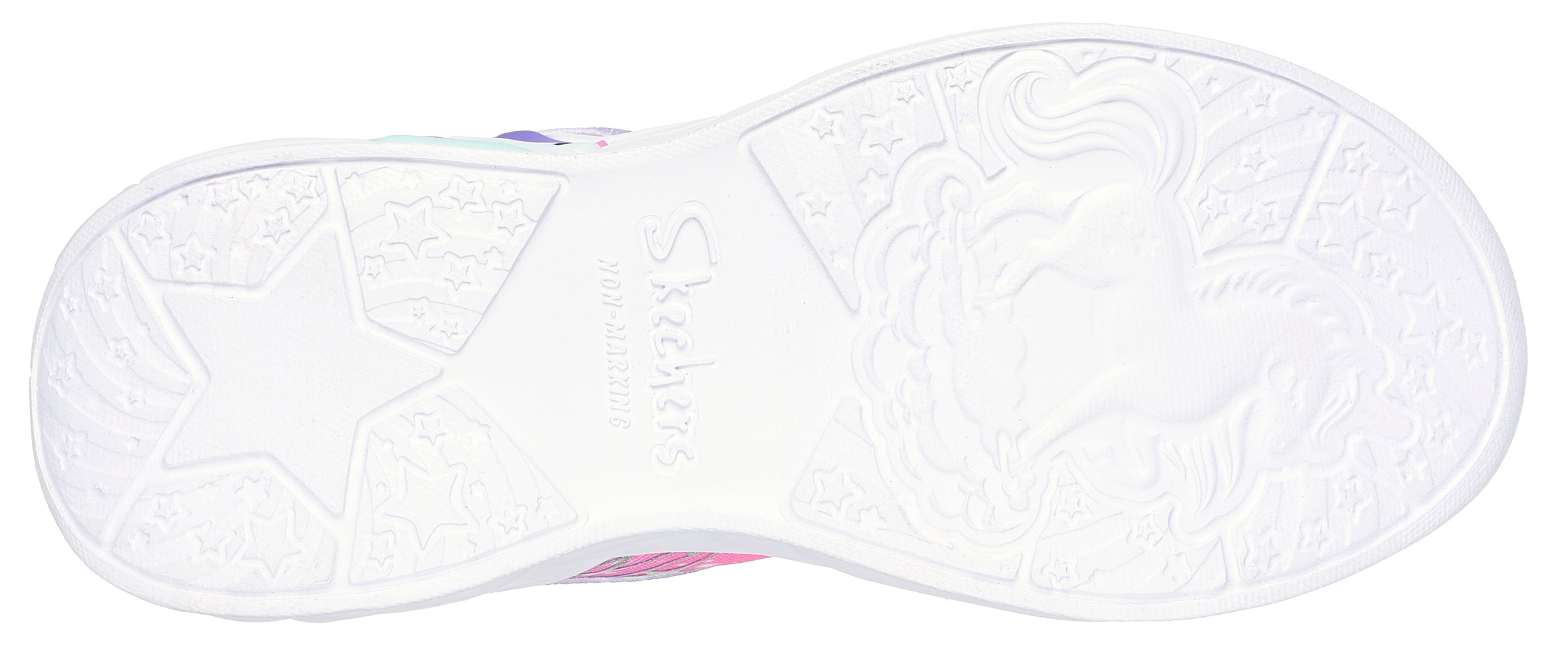 Thumbnail - Skechers Sneaker "UNICORN DREAMS" Blinkschuh, Klettschuh, Kinderschuh mit Gummizug und Klettriegel