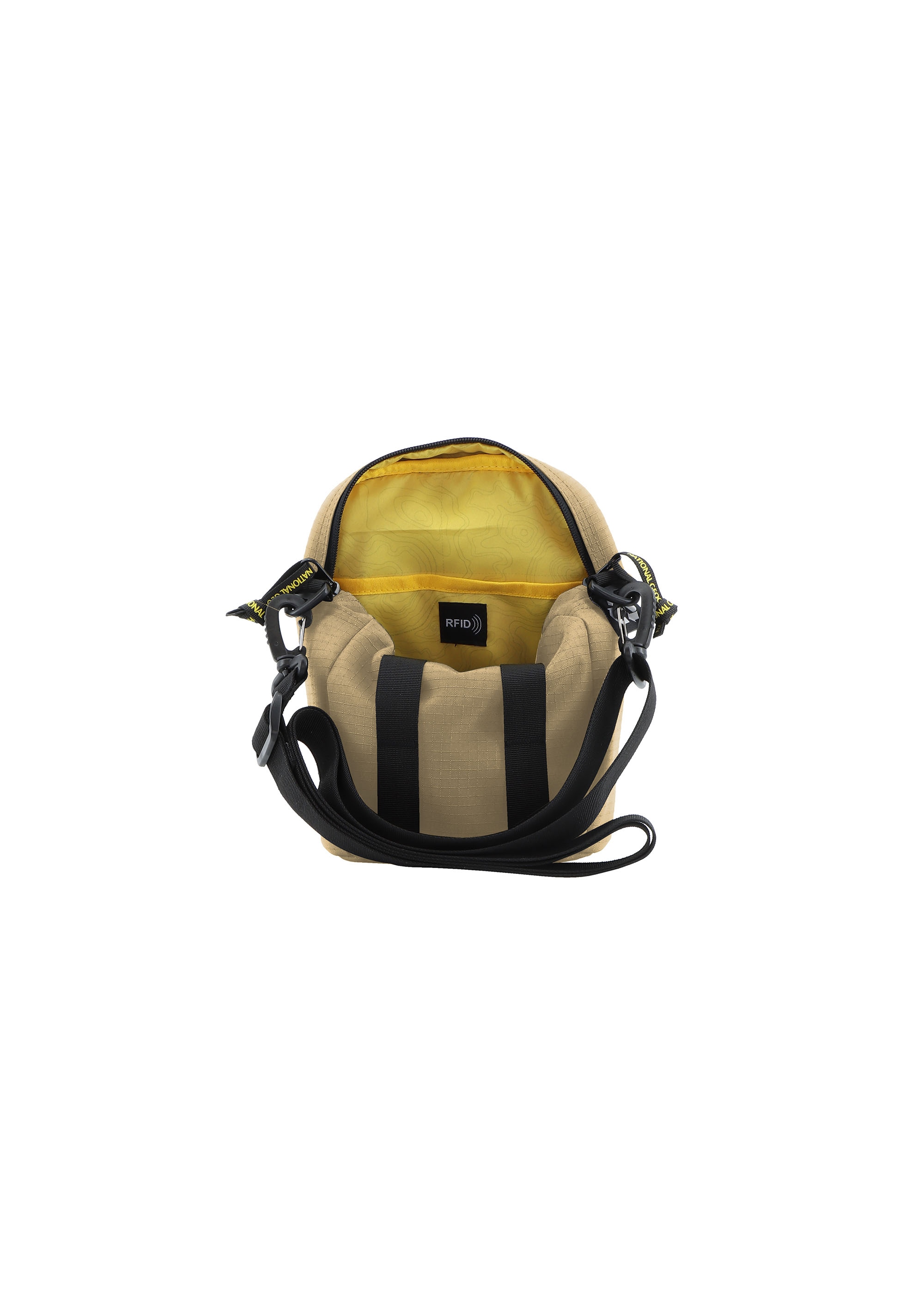 NATIONAL GEOGRAPHIC Schultertasche »EXPLORER III«, Hergestellt aus recycelten PET-Flaschen