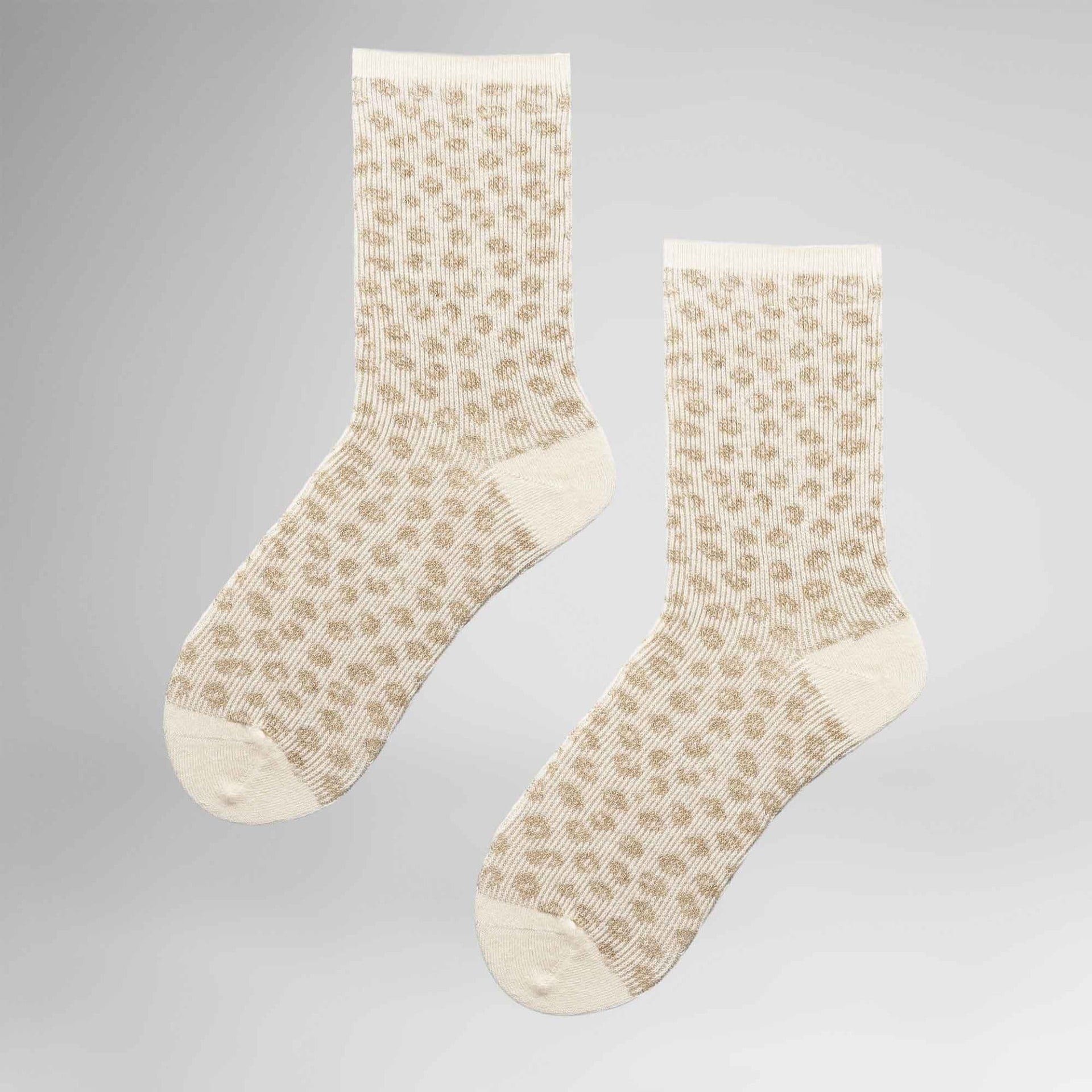 Hudson Socken "Socke Playful Leo" Socken mit schimmerndem Leomuster