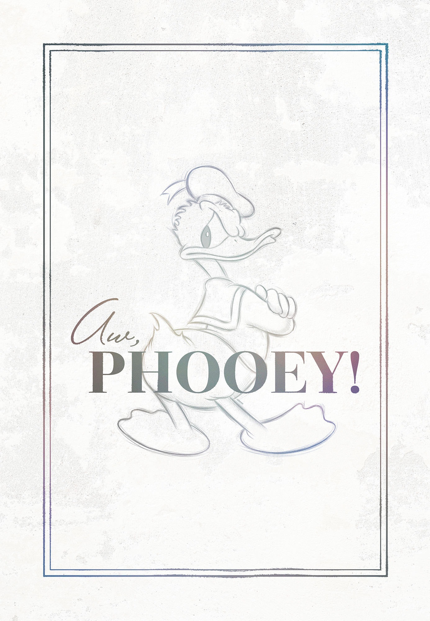 Komar Leinwandbild "Donald Duck Phooey - Größe 40 x 60 cm", Disney, (1 St., günstig online kaufen