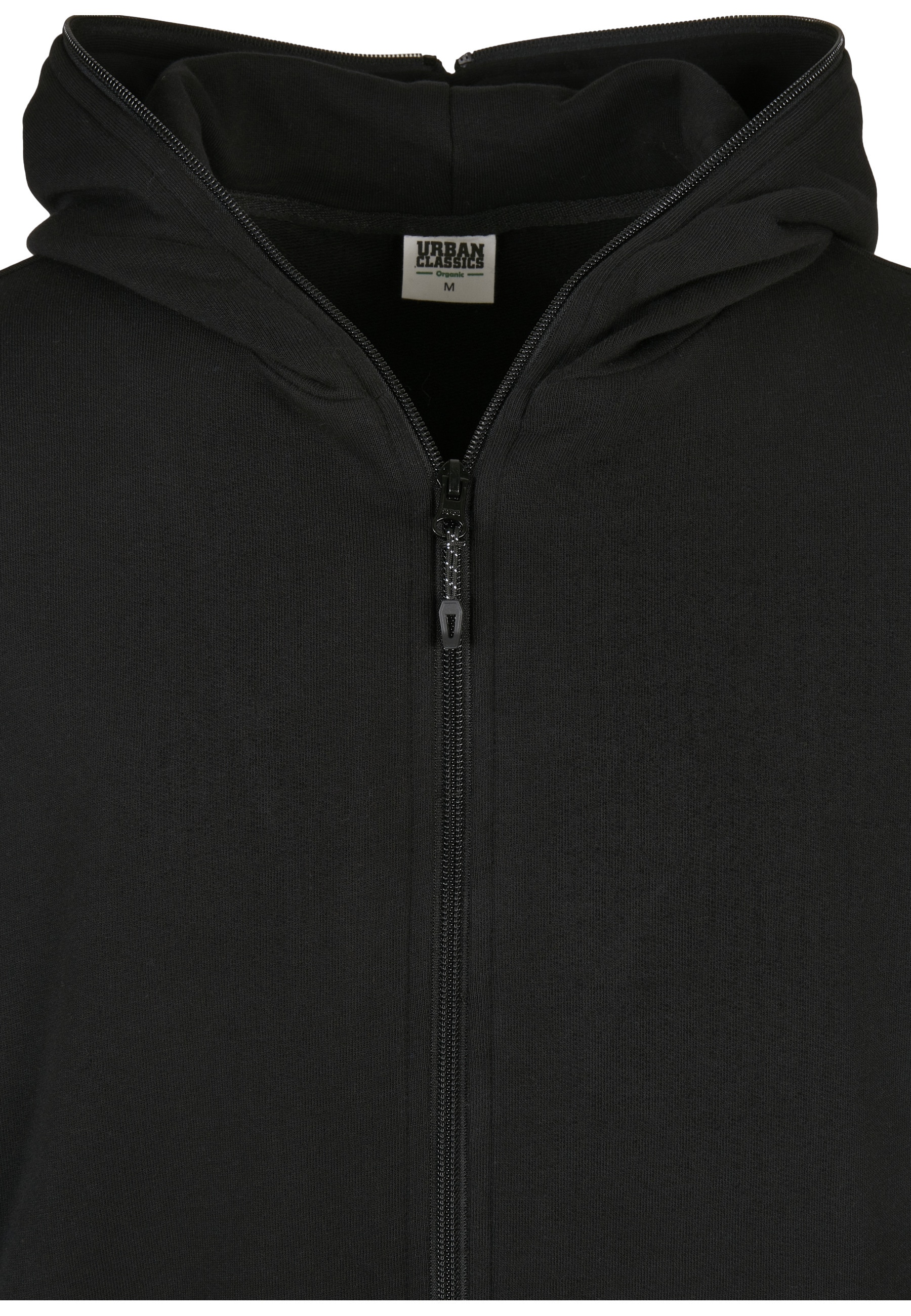 URBAN CLASSICS Sweatjacke »Urban Classics Herren Organic Full Zip Hoodie« 1 Stk.