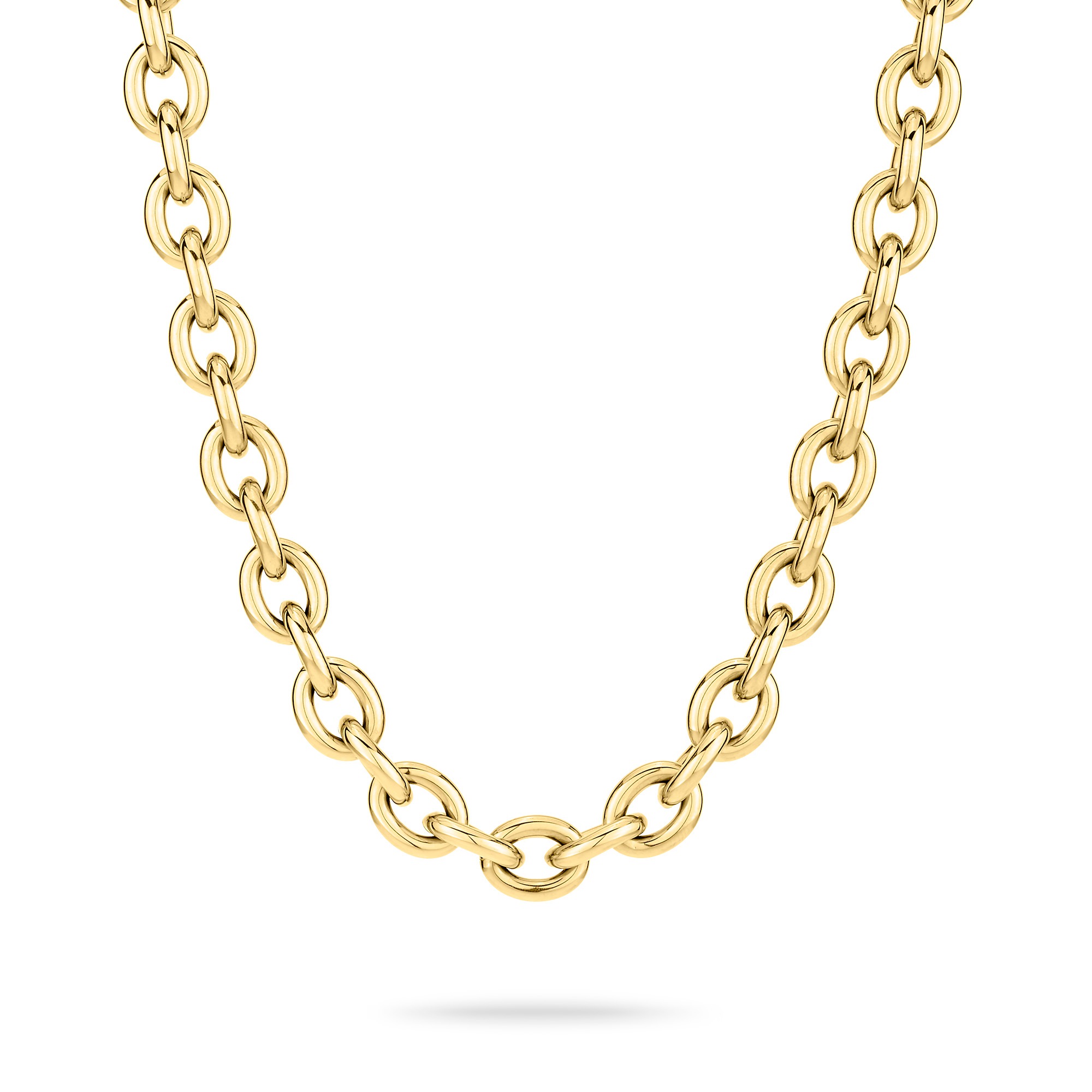 Liebeskind Berlin Kette mit Anhänger »Schmuck Geschenk Edelstahl Halskette The D-Link Statement«