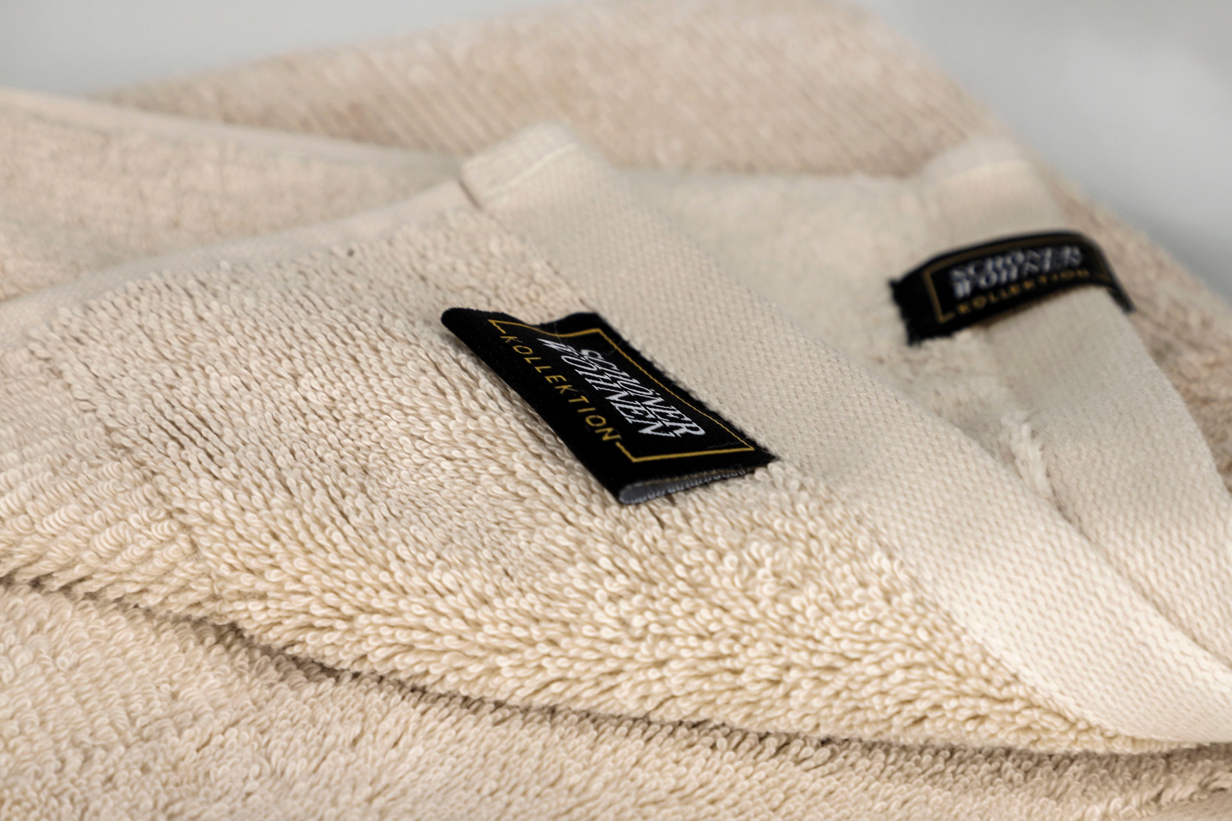 SCHÖNER WOHNEN-Kollektion Duschtuch "Sense" mit Velourborte, hautschmeichel günstig online kaufen