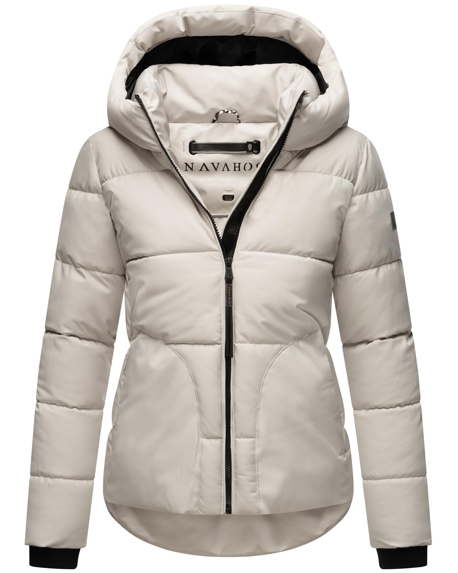 Navahoo Damen Winterjacke - Warme Steppjacke Mit Abnehmbarer Kapuze