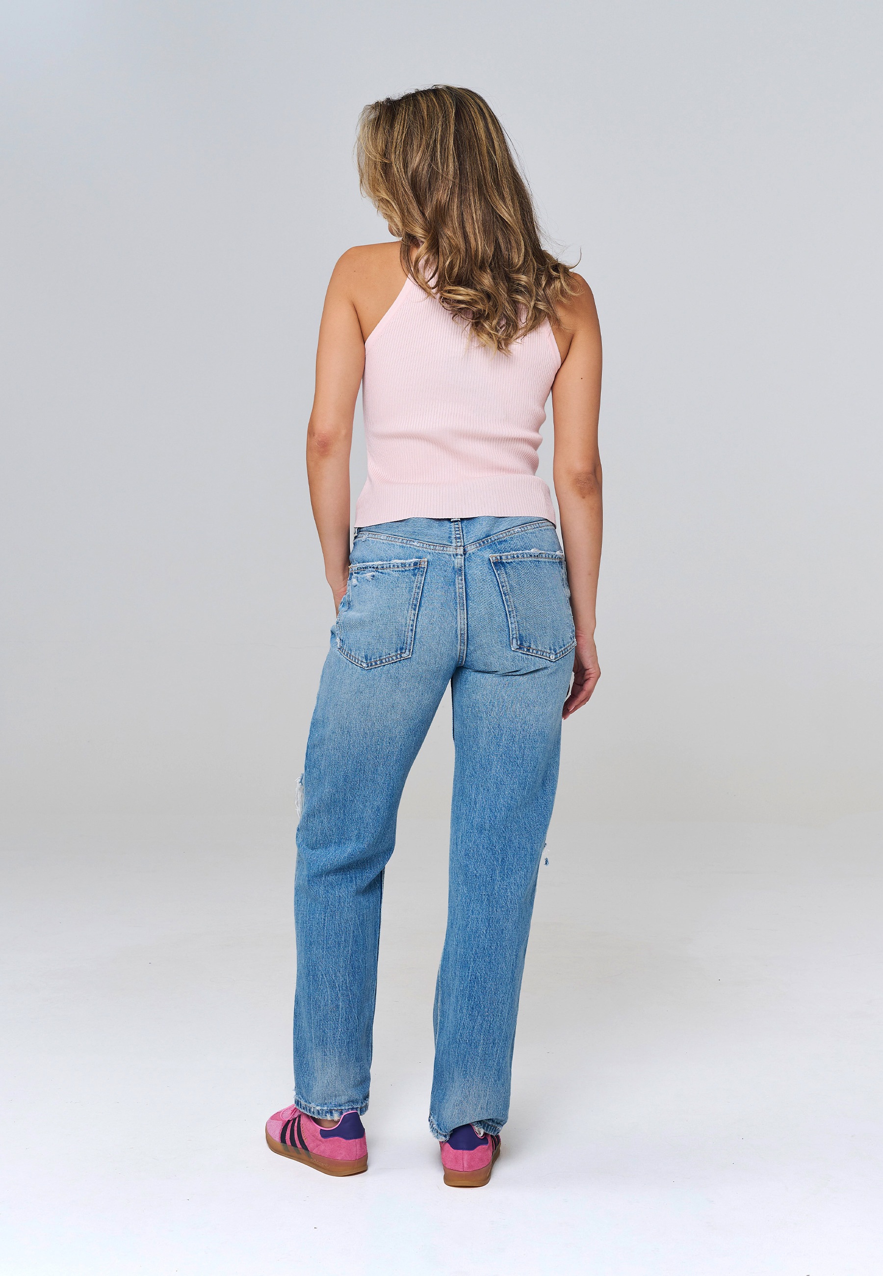ESTELOU Tanktop »ESTELOU Sleevless Rib Top«