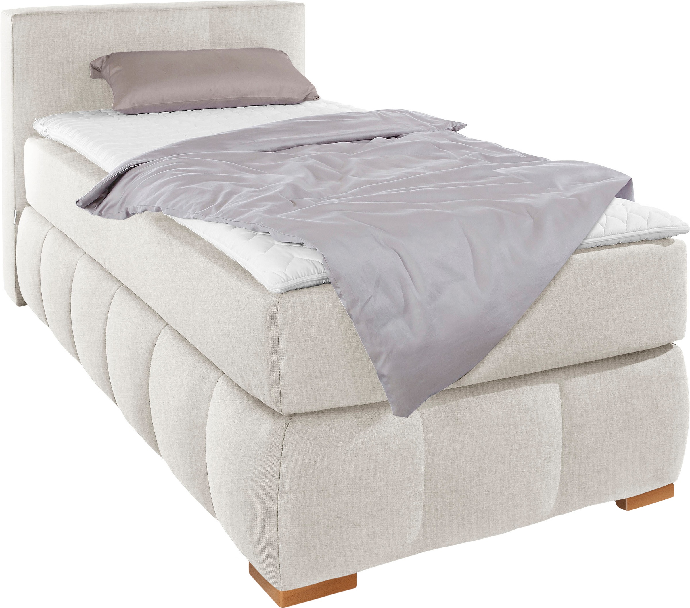Guido Maria Kretschmer Home&Living Boxspringbett »Chelles«, inkl. Kaltschaumtopper, in 5 Breiten und 3 Matratzenarten
