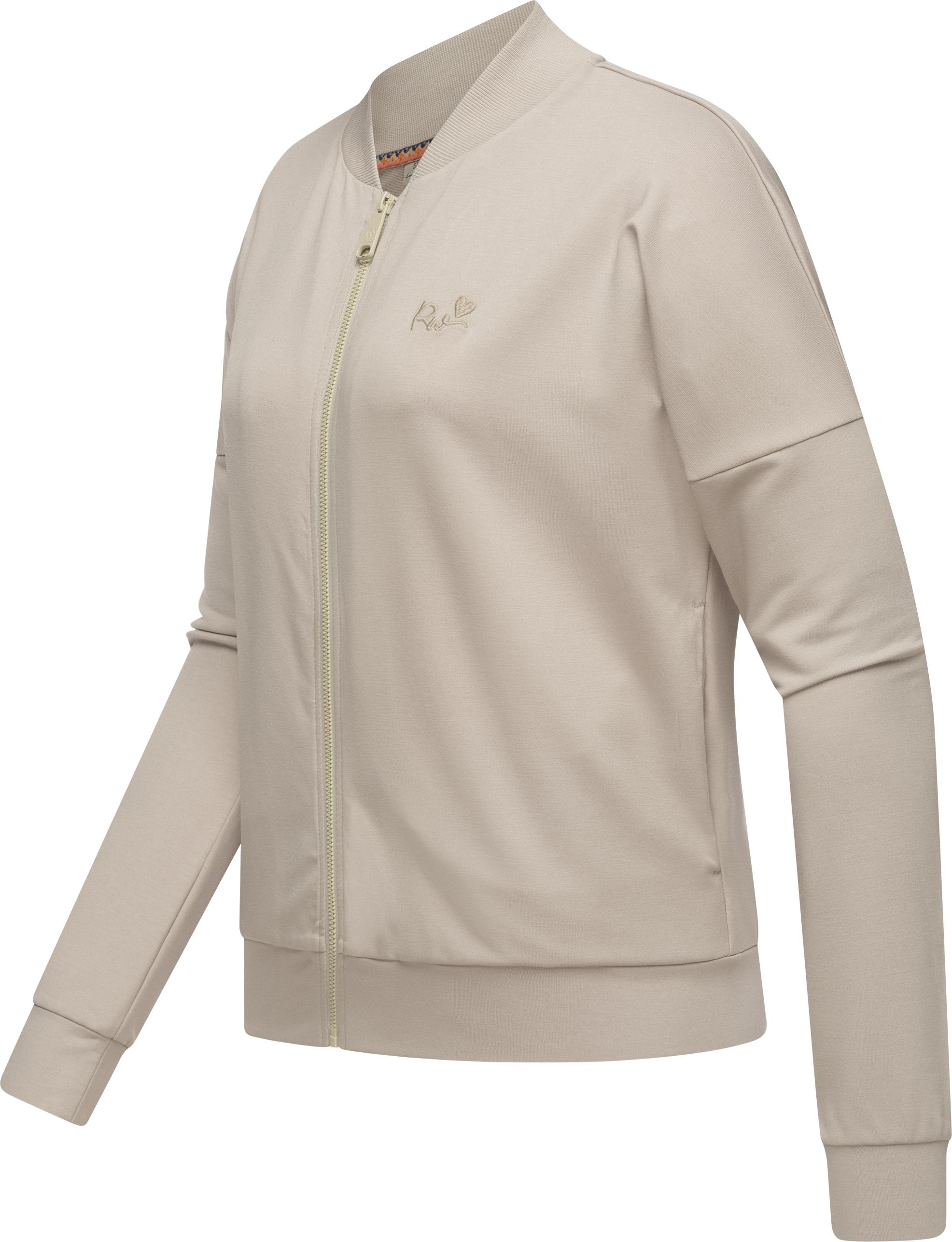 Ragwear Sweatjacke »Doron«, sportliche Damen Freizeitjacke
