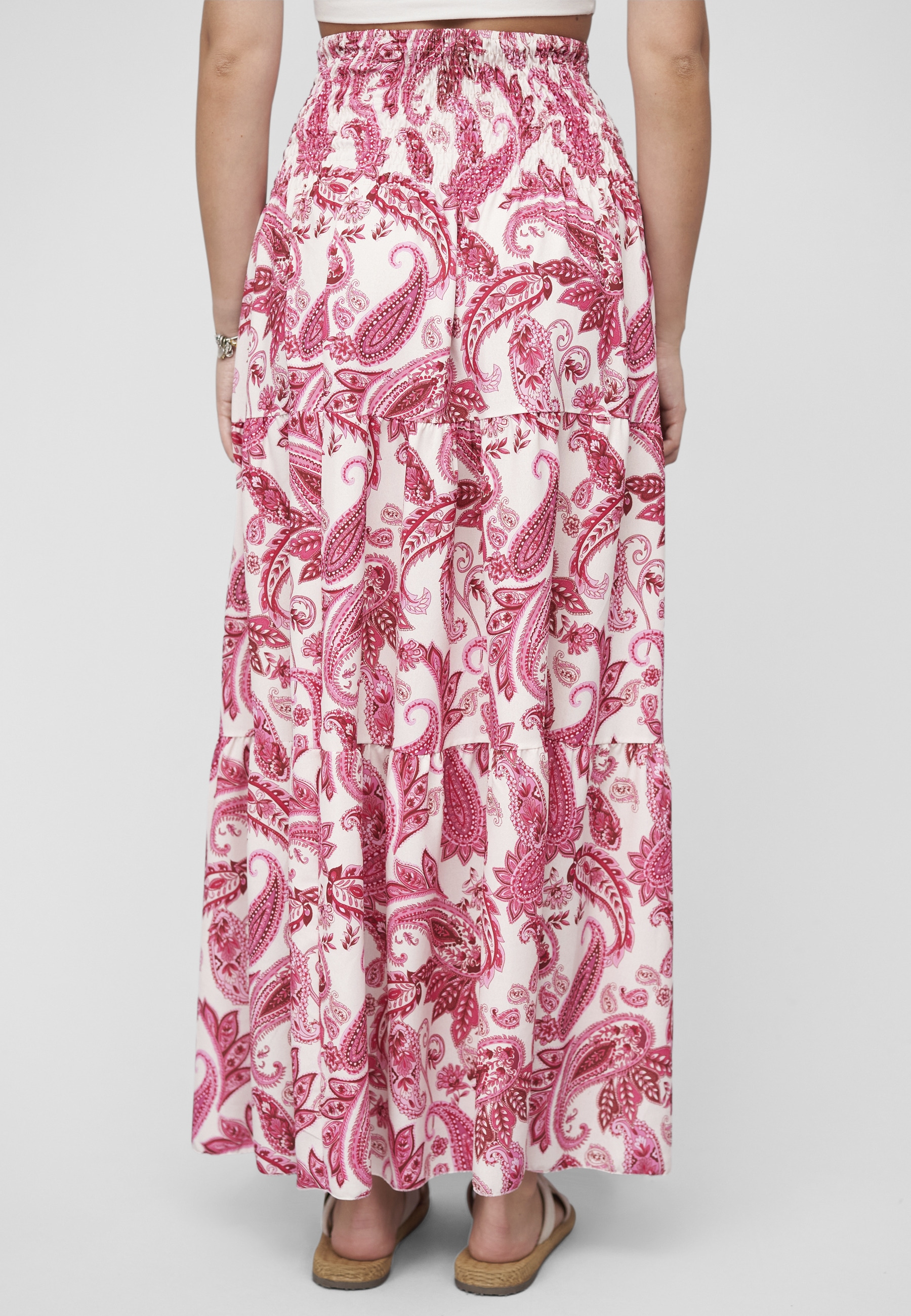 CLOUD 5IVE Sommerrock »CLOUD 5IVE Maxi Skirt with paisley print« 1 Stk.