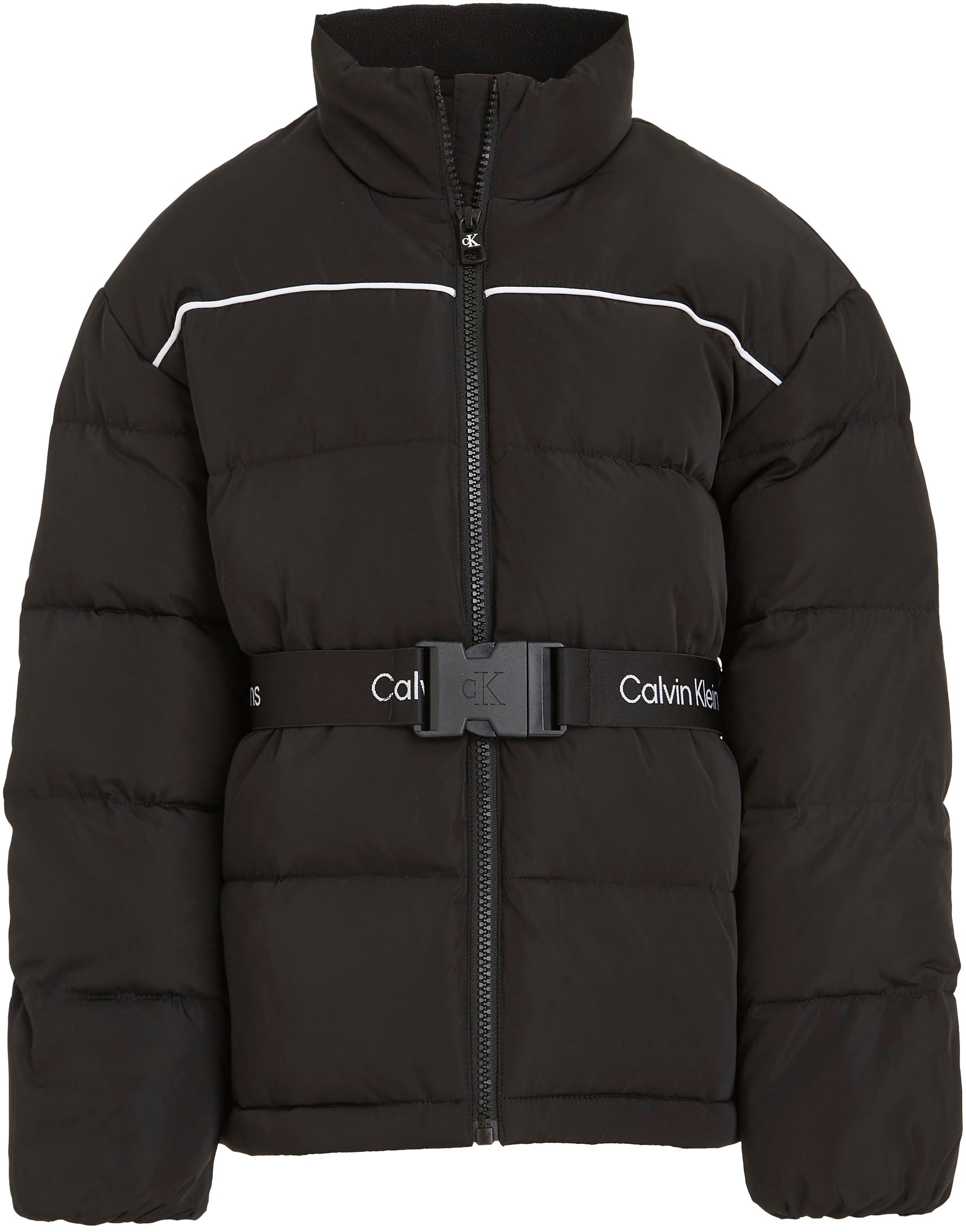 Calvin Klein Jeans Winterjacke »LOGO TAPE BELT JACKET«