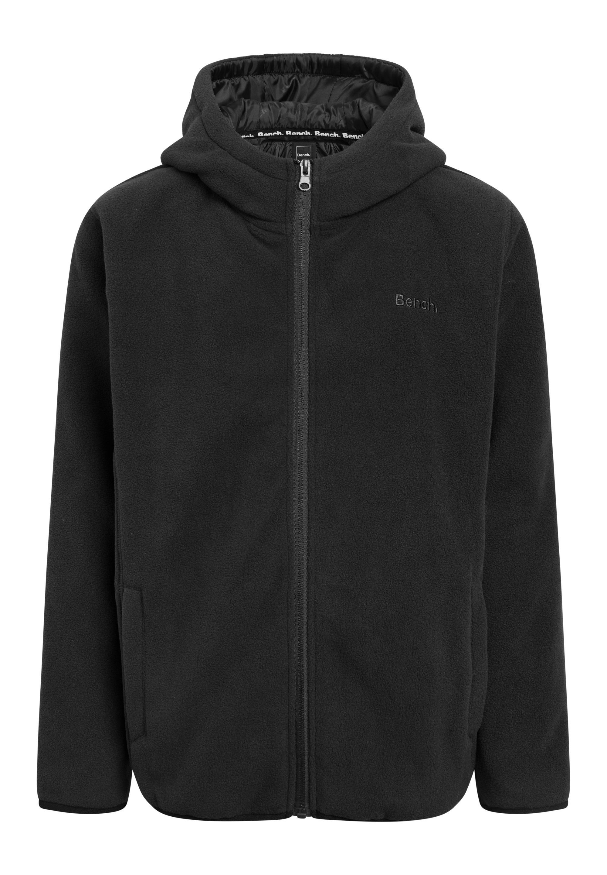 Bench. Fleecejacke »DRAKEN B«, ohne online Stylisch Kapuze, | BAUR bestellen