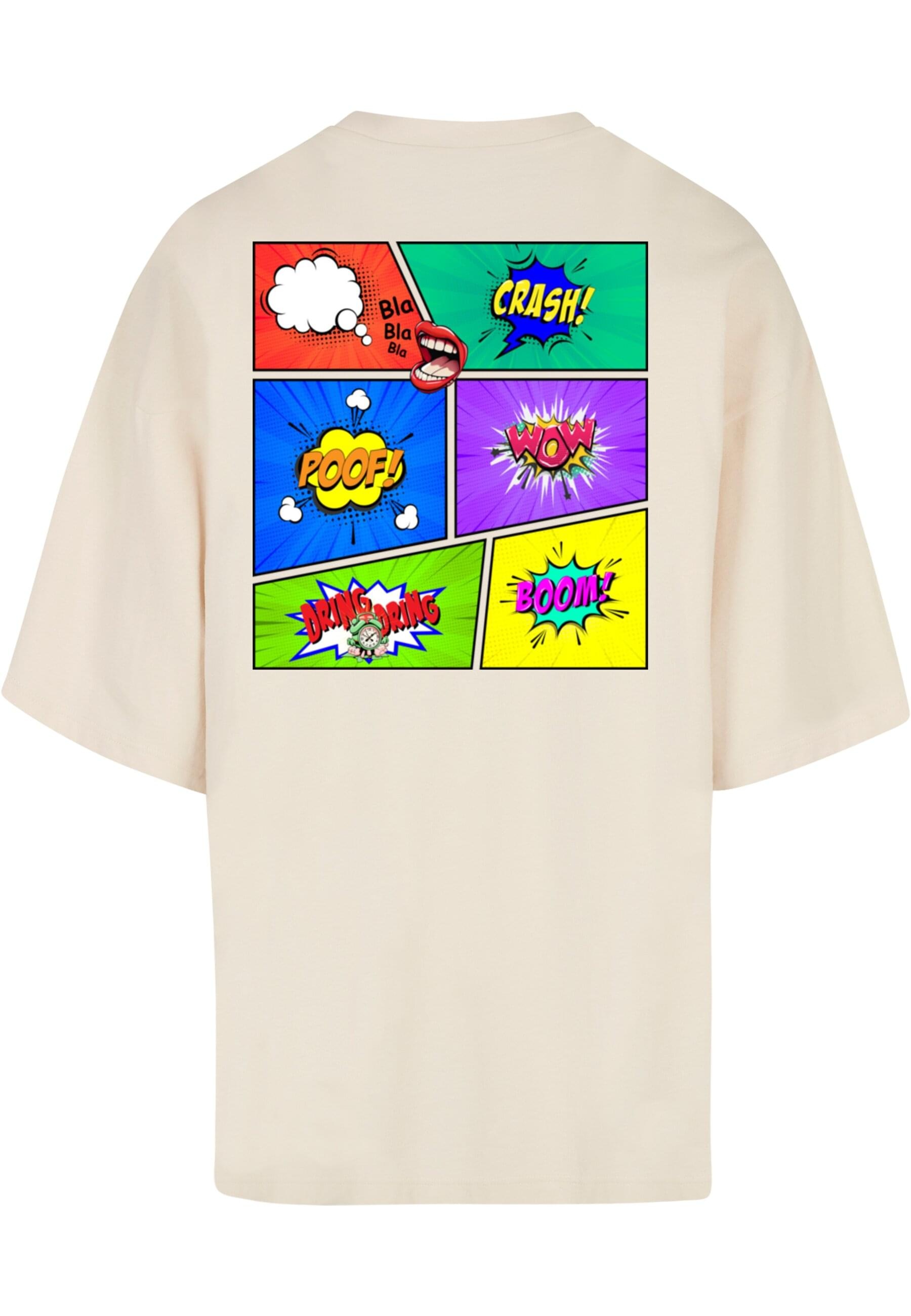 Merchcode T-Shirt "Merchcode Herren Book Comic Huge Tee" 1 Stk. tlg. günstig online kaufen