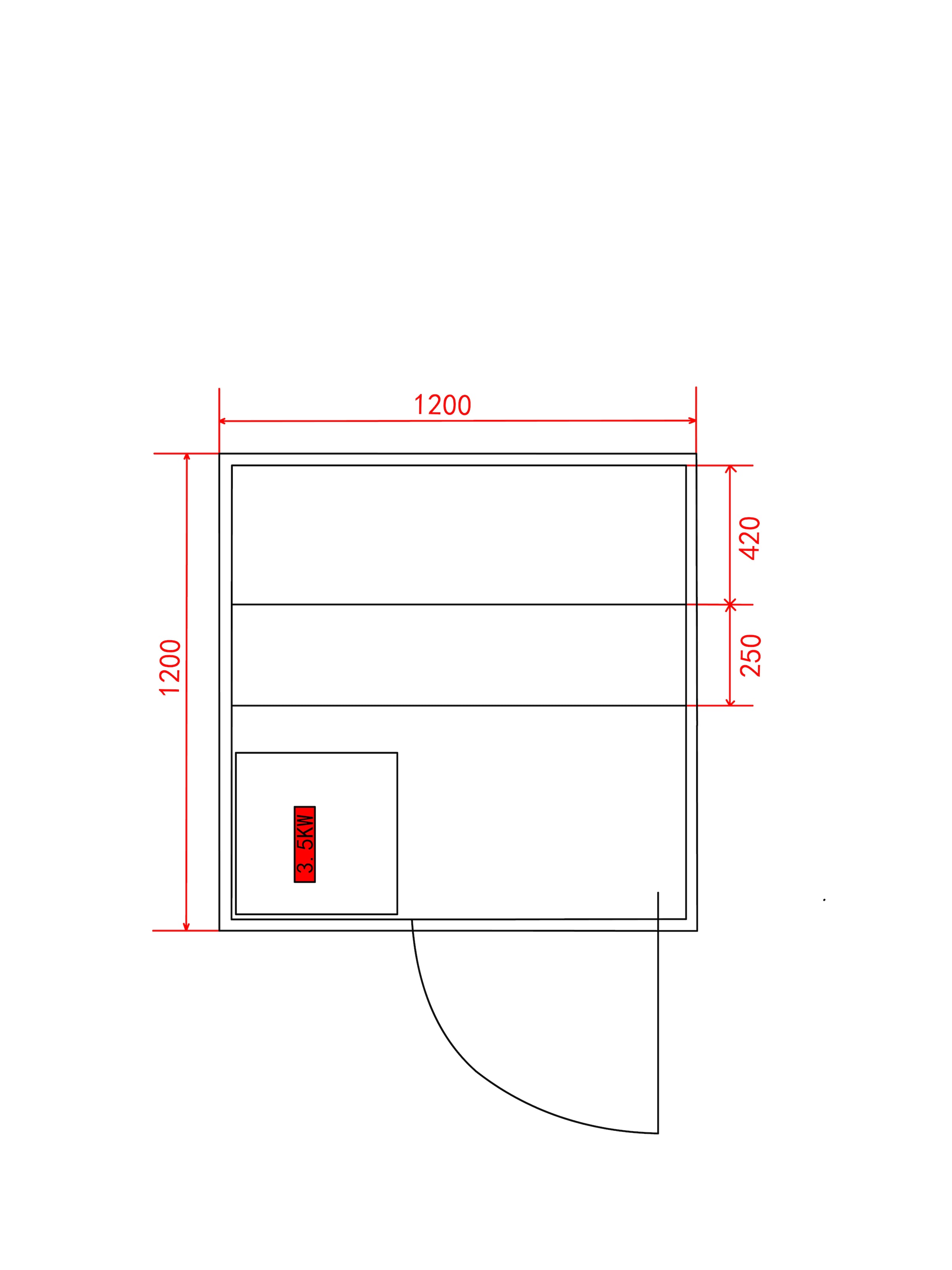 Sanotechnik Sauna »LUXOR 1« inkl. Salzsteine und Saunaofen