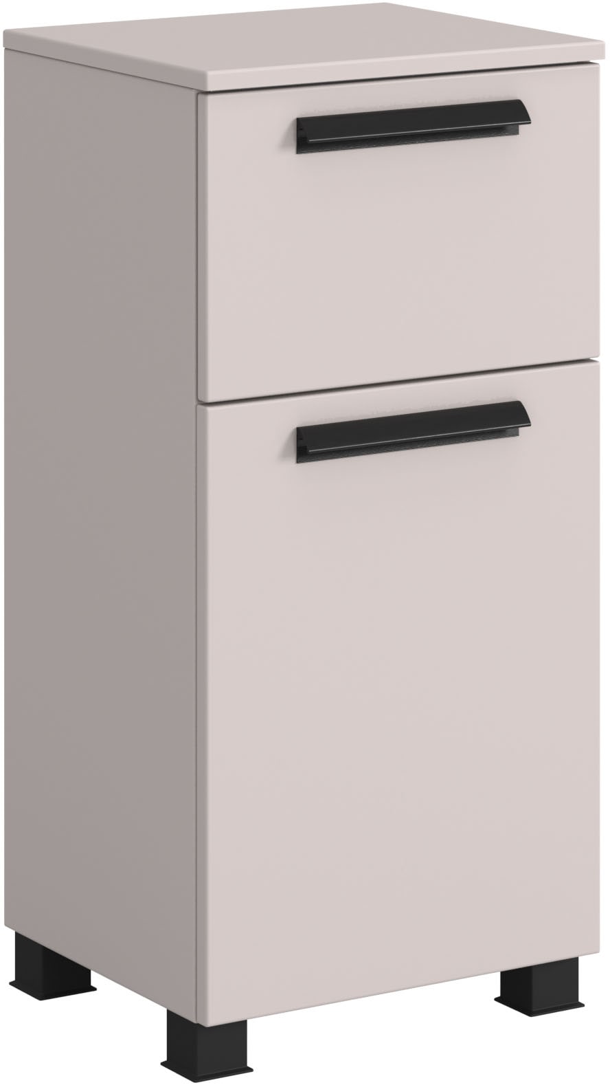 welltime Badmöbel-Set »SALVADA, 5tlg-Set, gedämpfte Scharniere, Softclose, Keramikbecken« Maße (B/T/H): 180/47,5/200 cm, 