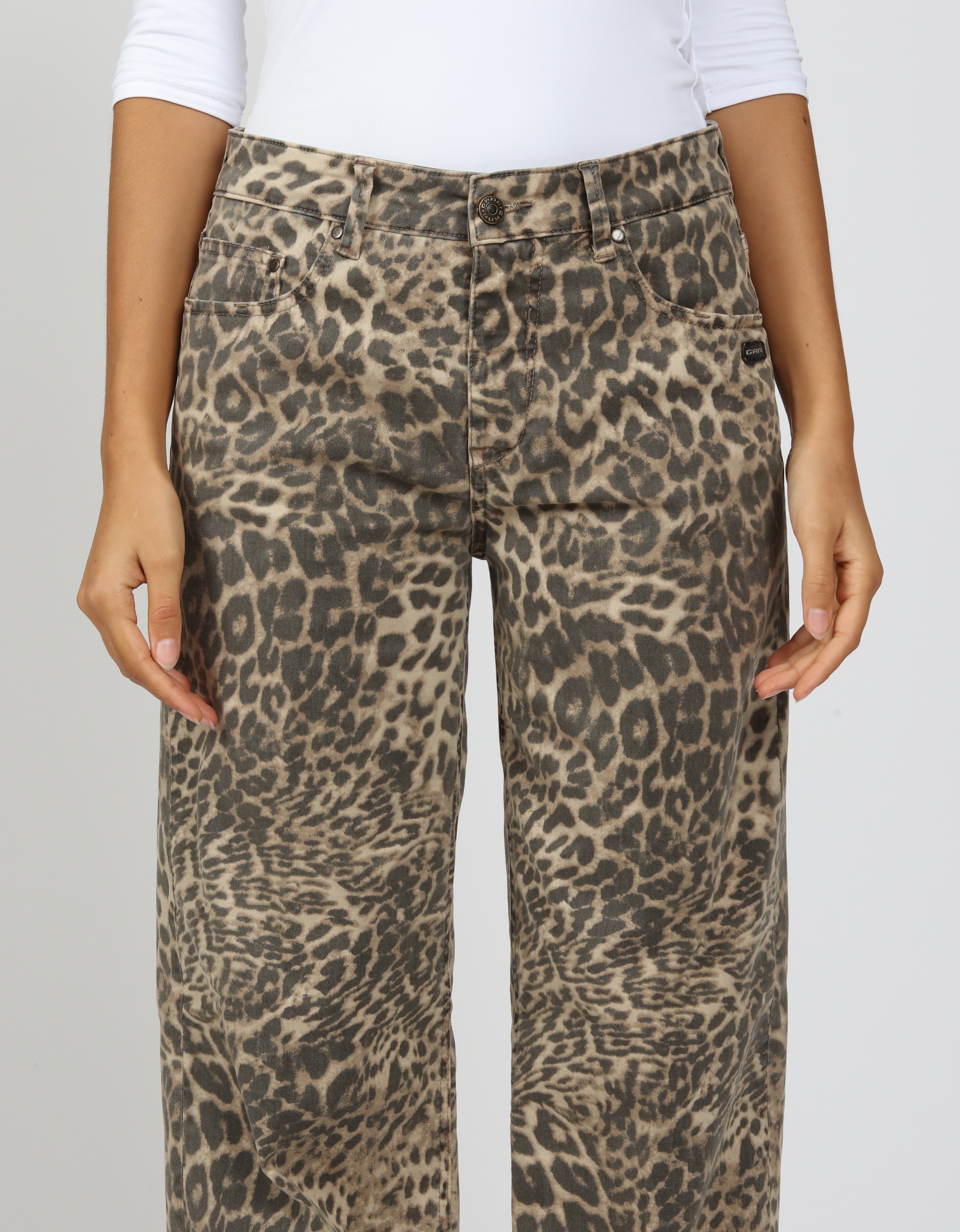 GANG Stoffhose »GANG Hosen Wide Fit 94CARLOTTA LONG«