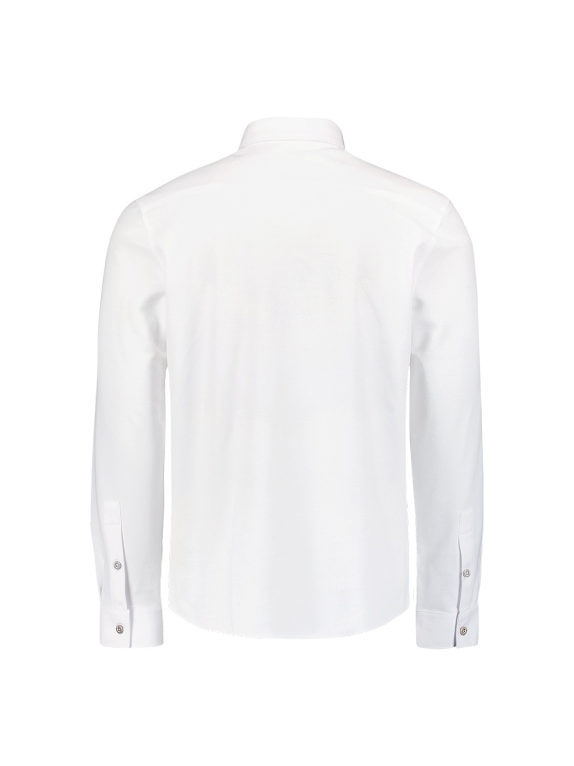 NO EXCESS Langarmhemd »No Excess Piqué-Hemd von Timeless Basics«