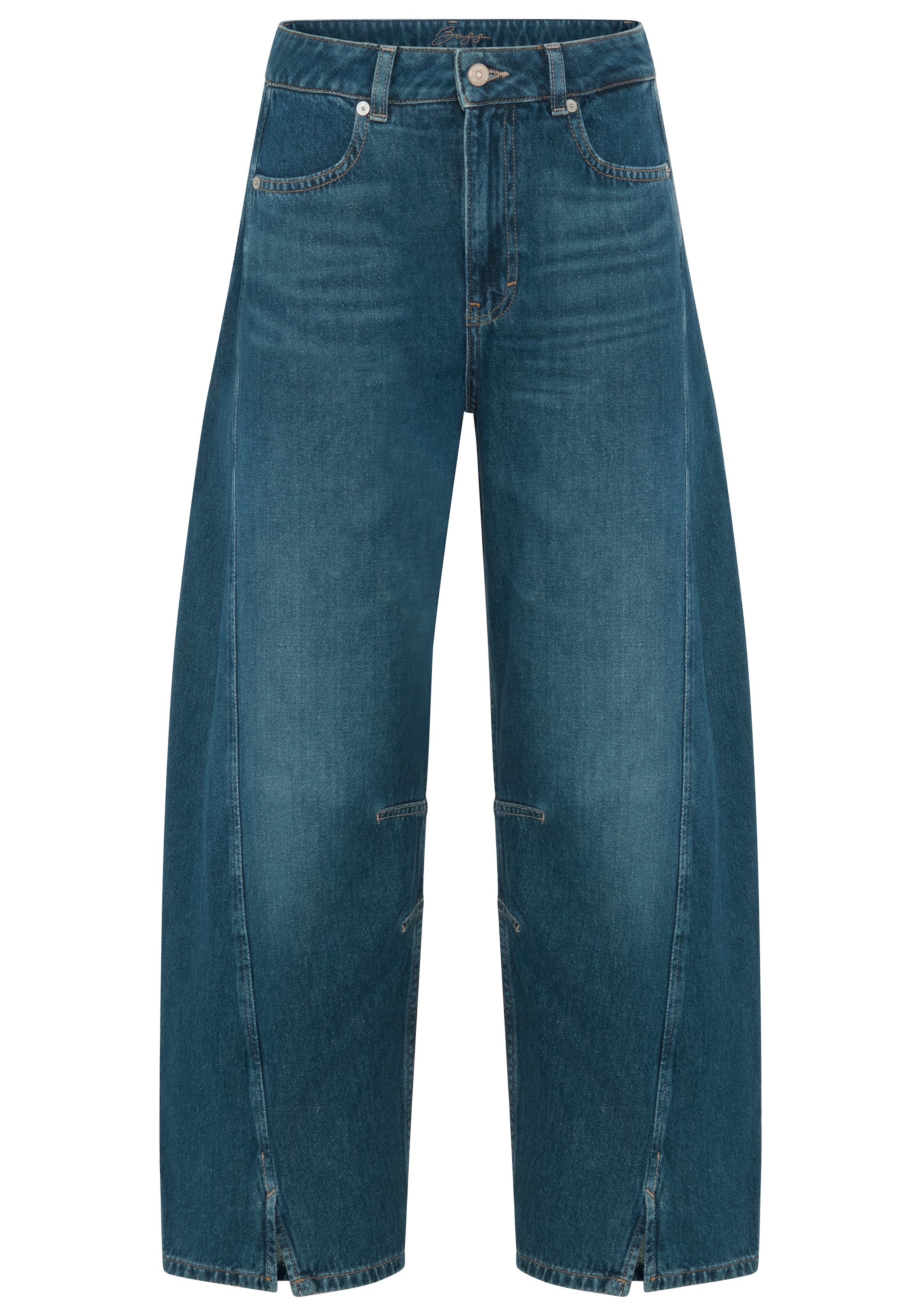 BOSS ORANGE High-waist-Jeans »DIANA HR C Premium Damenmode« im Balloon Fit, Baumwoll-Denim