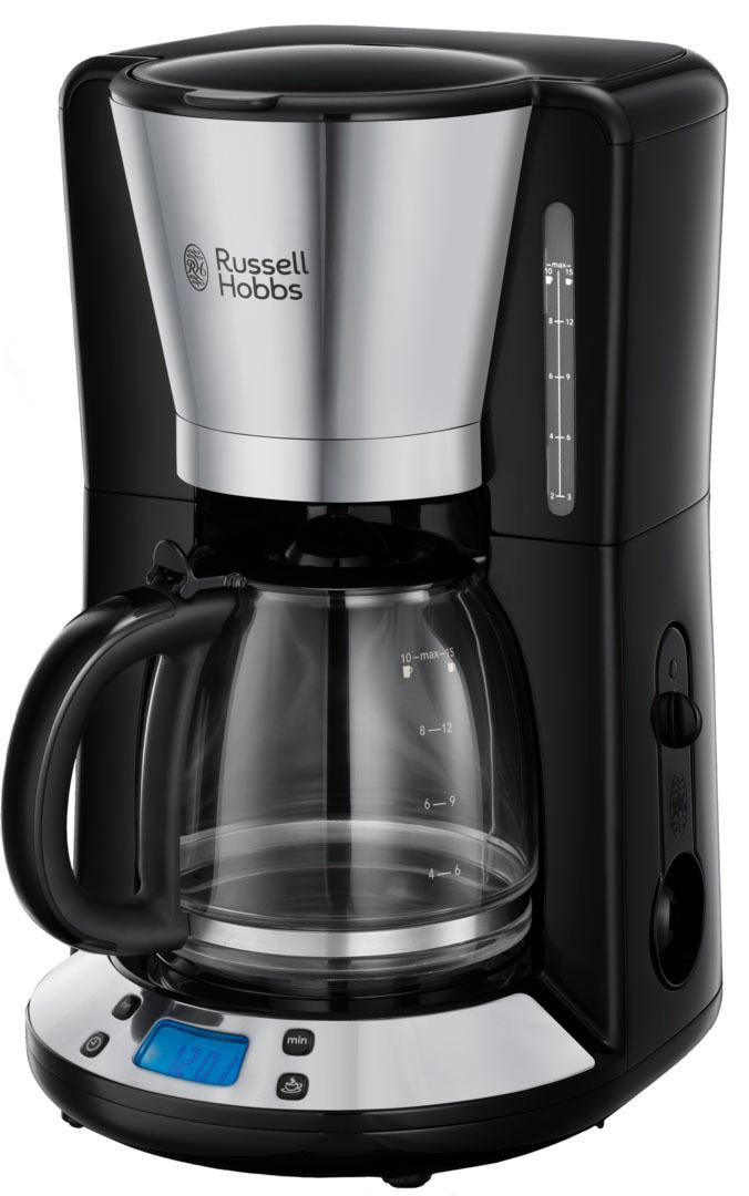 RUSSELL HOBBS Filterkaffeemaschine »Victory 24030-56«, 1,25 l Kaffeekanne, 1x4, Digitale Glas-Kaffeemaschine