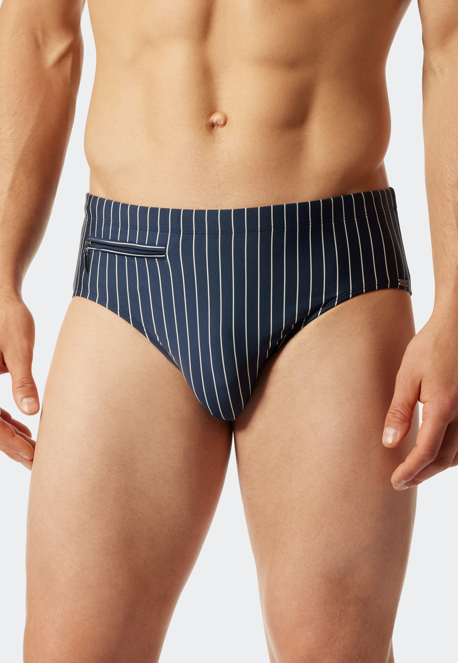 Badeslip »"Nautical Casual"«, mit weißen Streifen