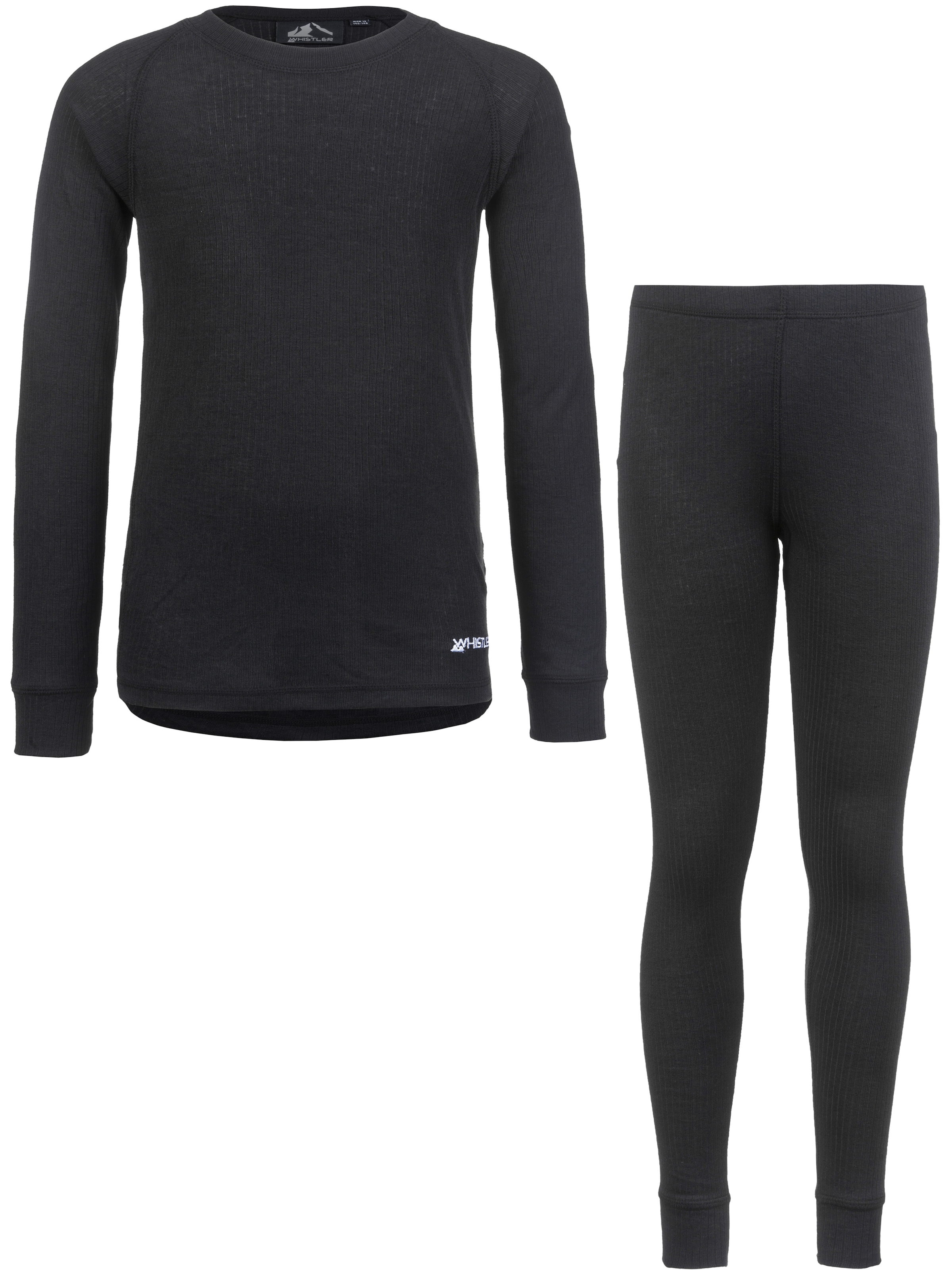 WHISTLER Funktionsshirt »Funktionswäsche-Set Oppdal«, mit schlichtem Langarmshirt und Tights