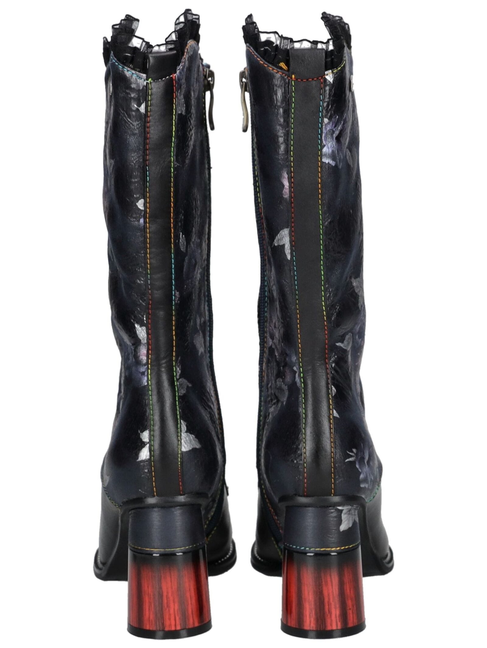 LAURA VITA High-Heel-Stiefel »LAURA VITA Stiefel Leder/Textil«