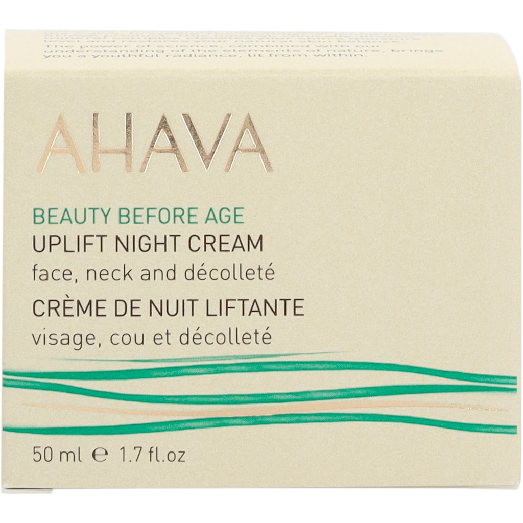 AHAVA Nachtcreme »Beauty Before Age Uplift Night Cream«