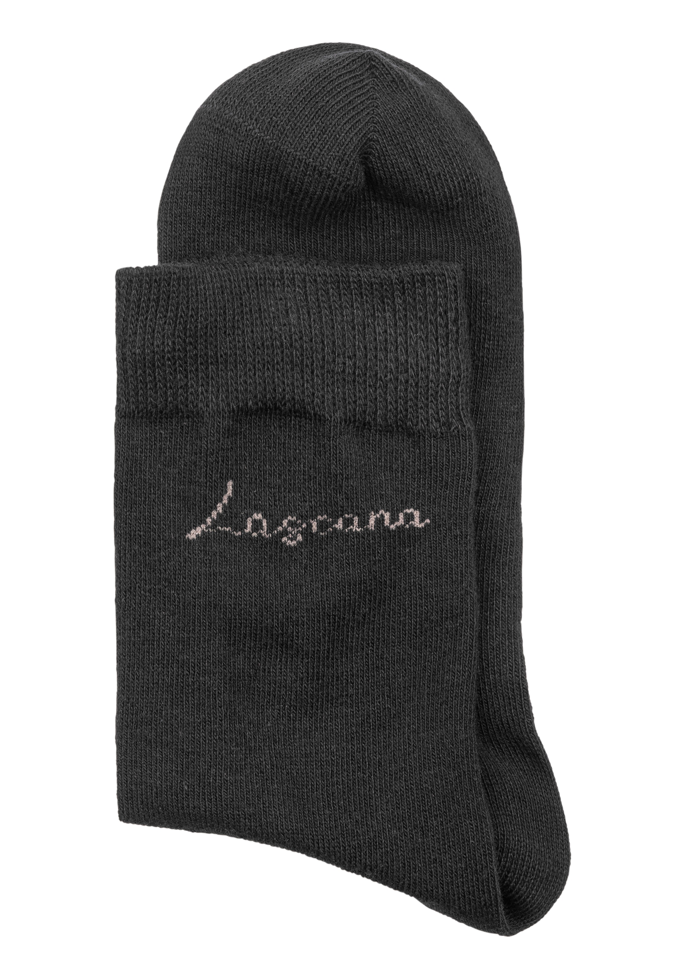 LASCANA Basicsocken »Believe in Yourself«, (Box, 4 Paar), in ansprechender Geschenkbox