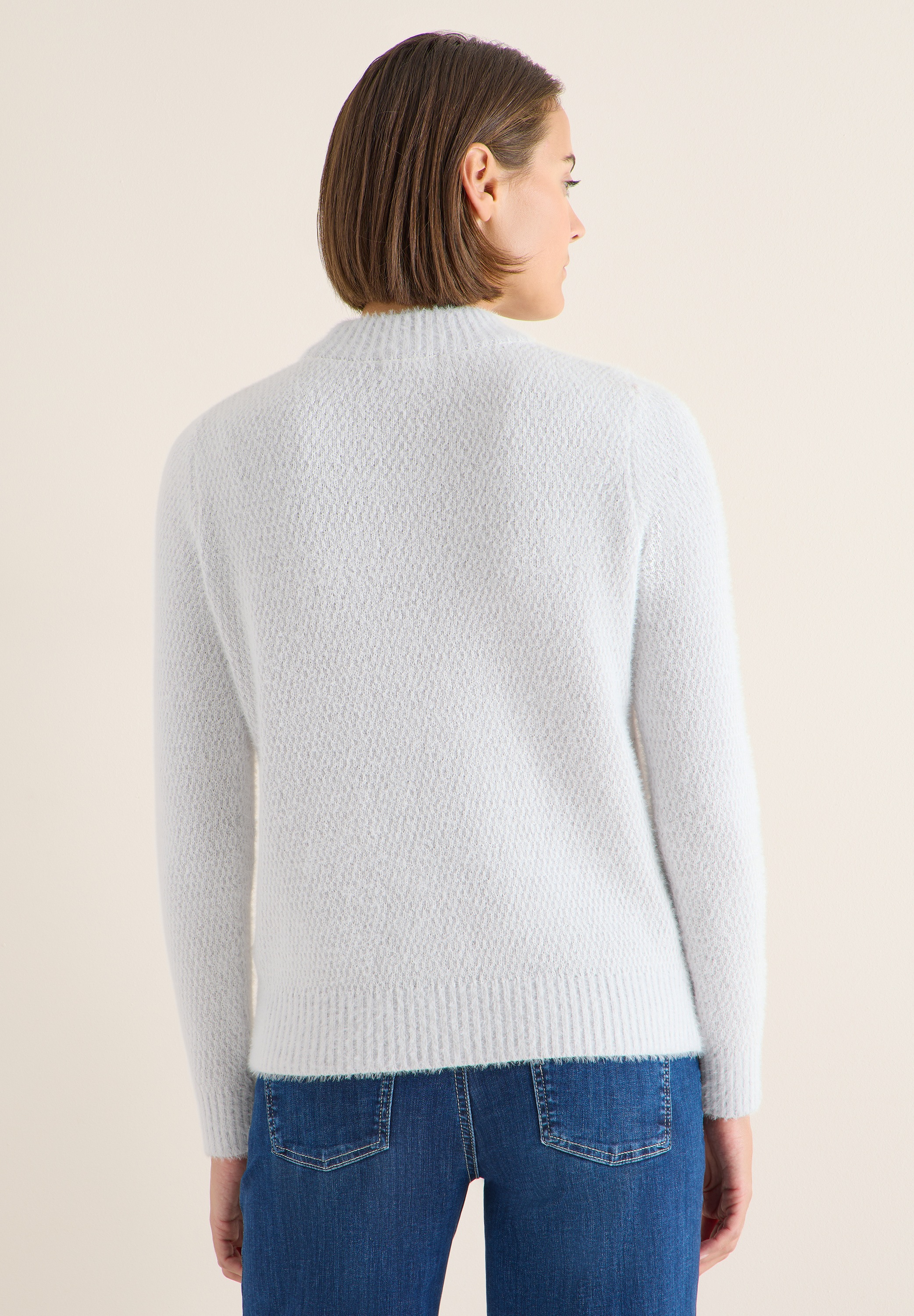 Cecil Strickpullover mit Ripp-Details