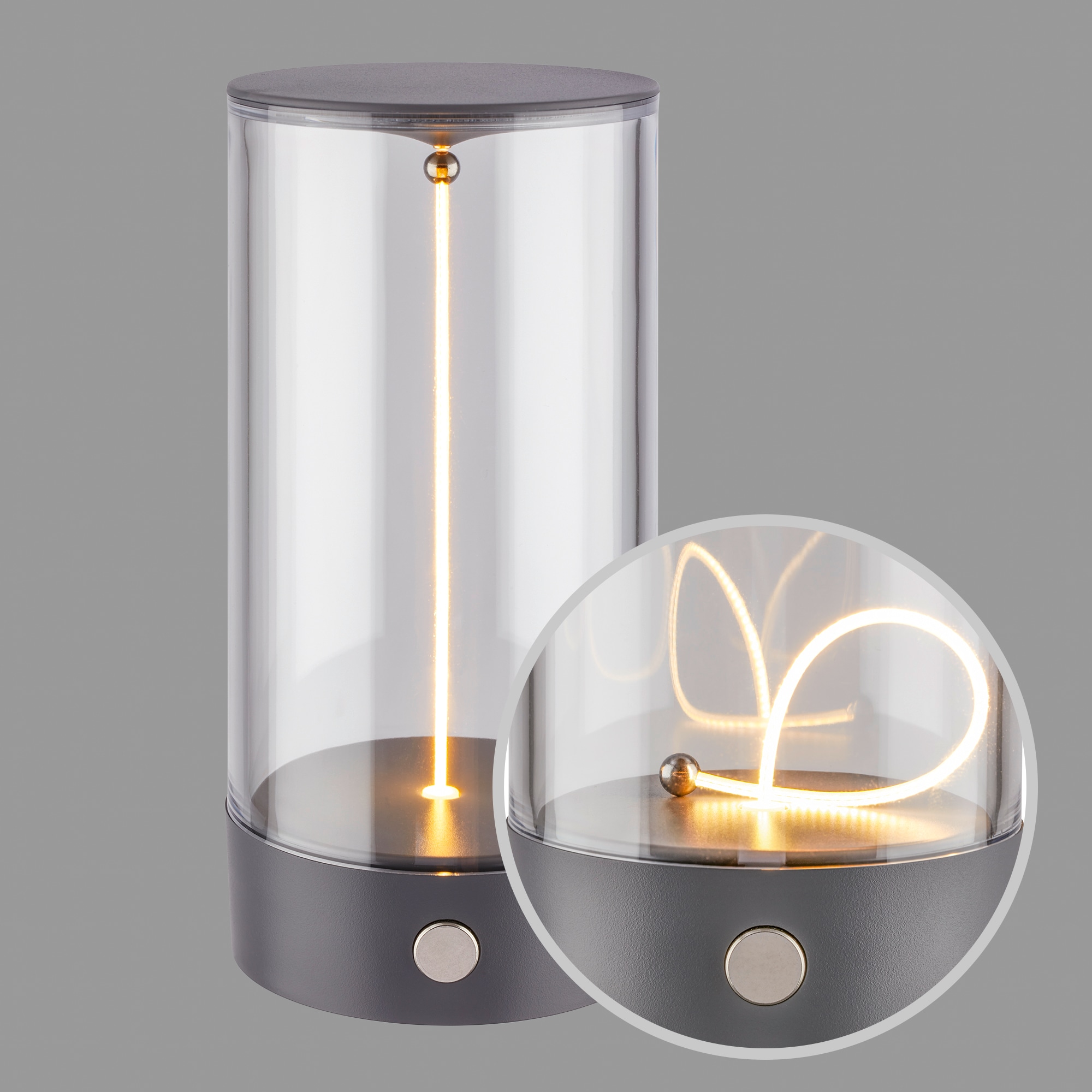 Briloner Leuchten LED Tischleuchte »WIGGLE 7620015«