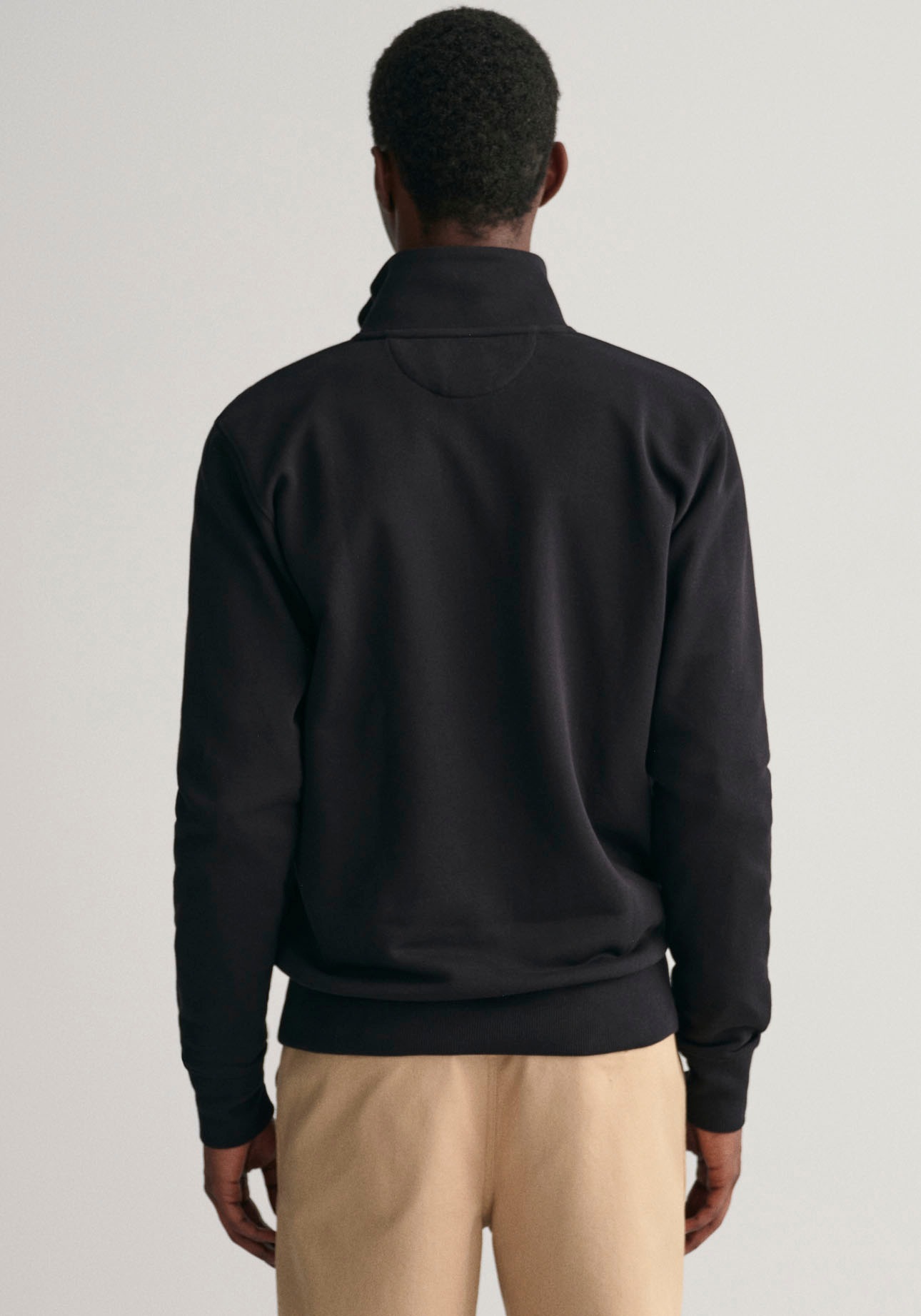 Gant Sweatjacke "REG SHIELD FULL ZIP SWEAT", mit Logostickerei auf der Brus günstig online kaufen