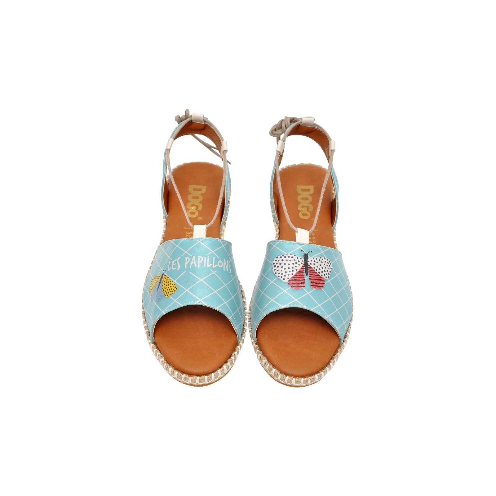 DOGO Sandale »Hazel Sandale Les Papillons Damen Sandalen«  Handgefertigt