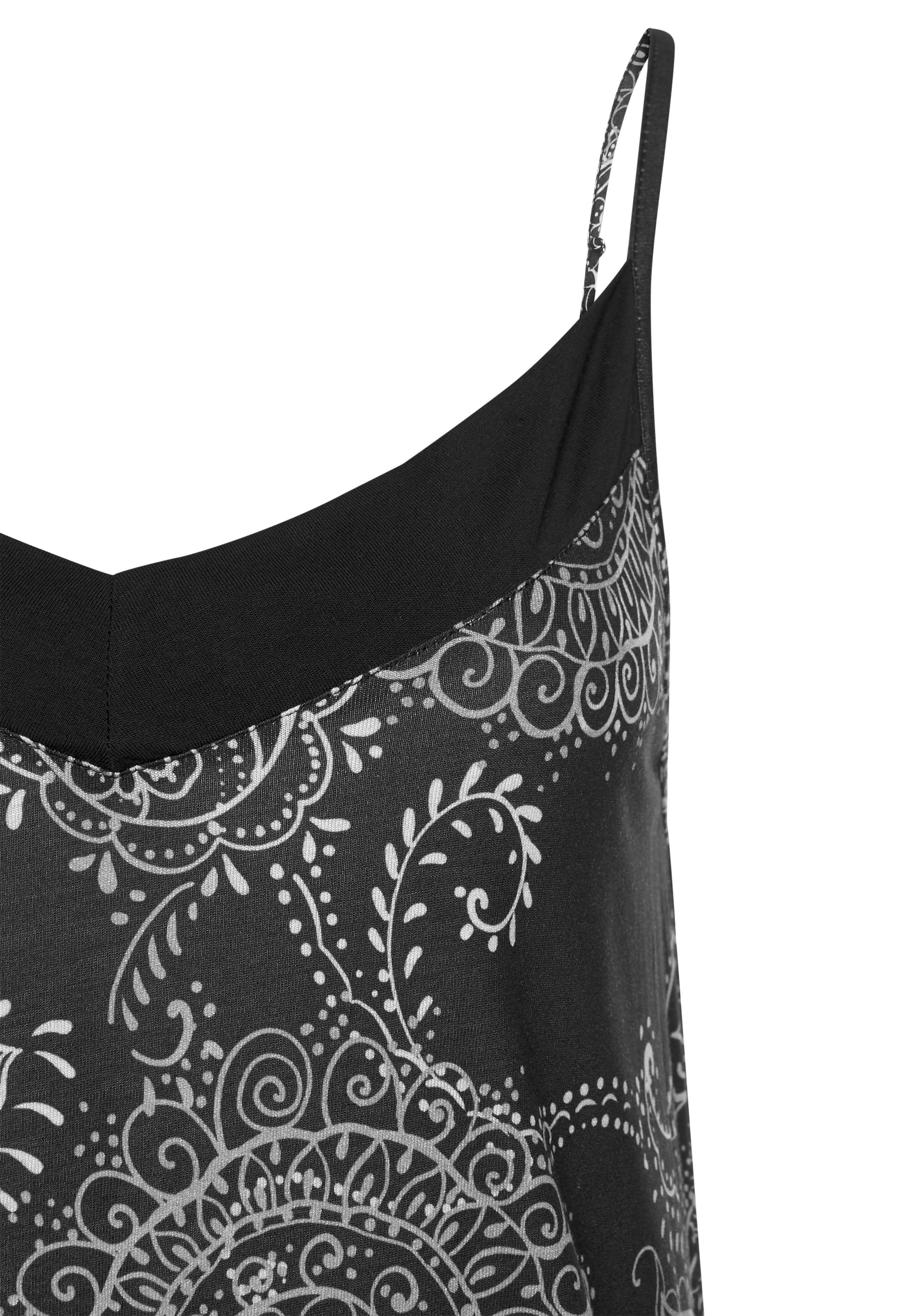 Vivance Dreams Negligé, im schwarz-weißen Paisley-Dessin online kaufen |  BAUR