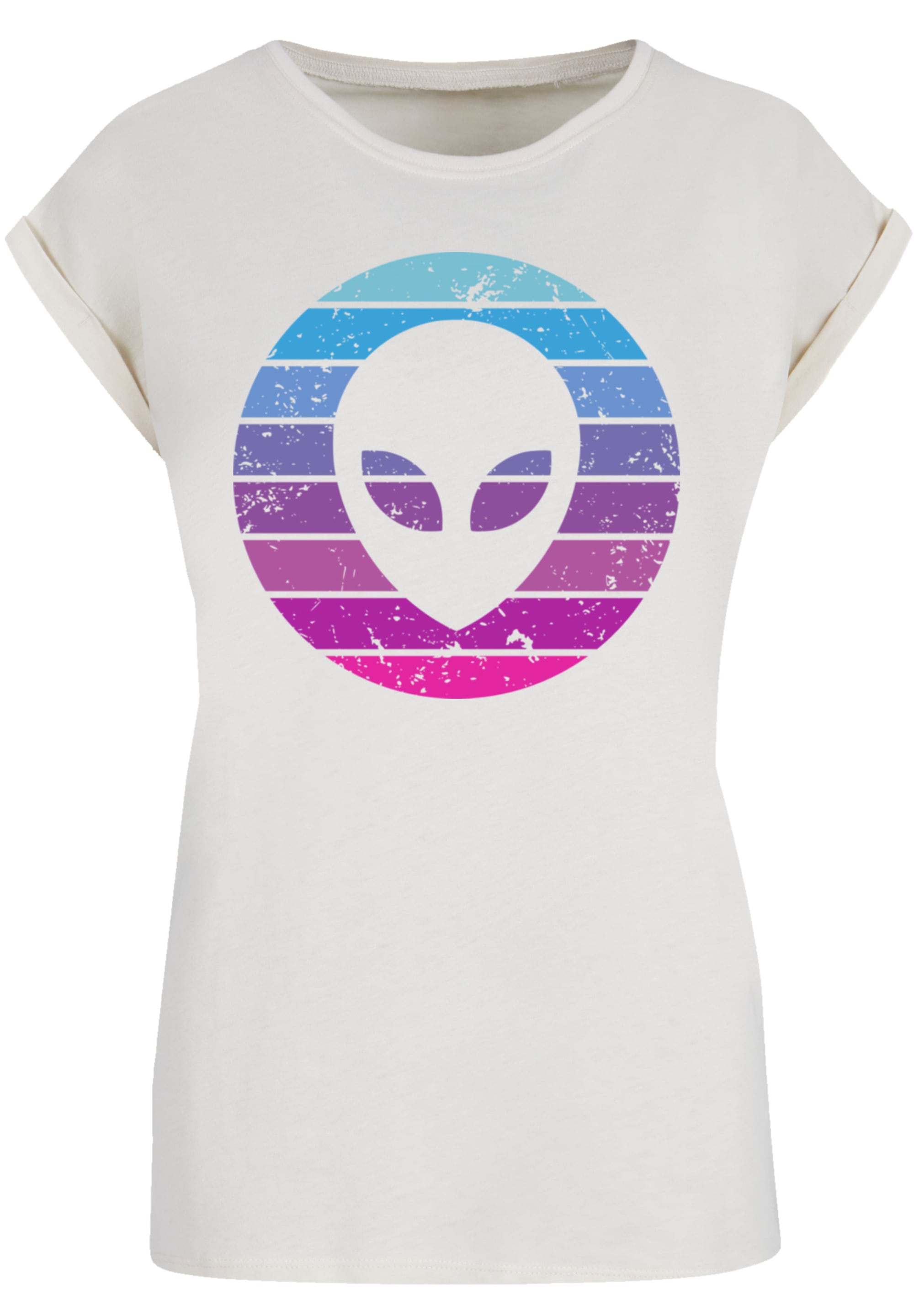 F4NT4STIC T-Shirt »Alien Kopf«, Premium Qualität