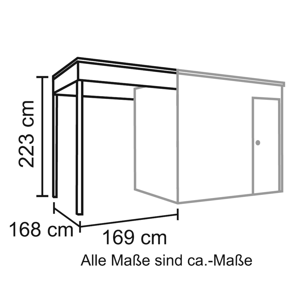 Skanholz Schleppdach »Cross Cube 2«