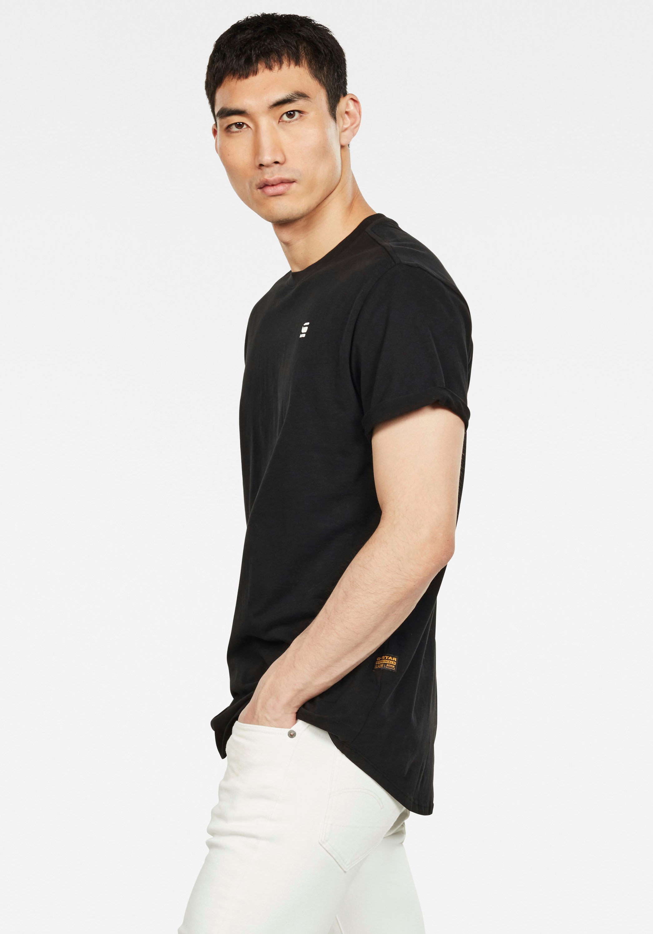 G-STAR T-Shirt »Lash«, mit kleinem Logo Stitching