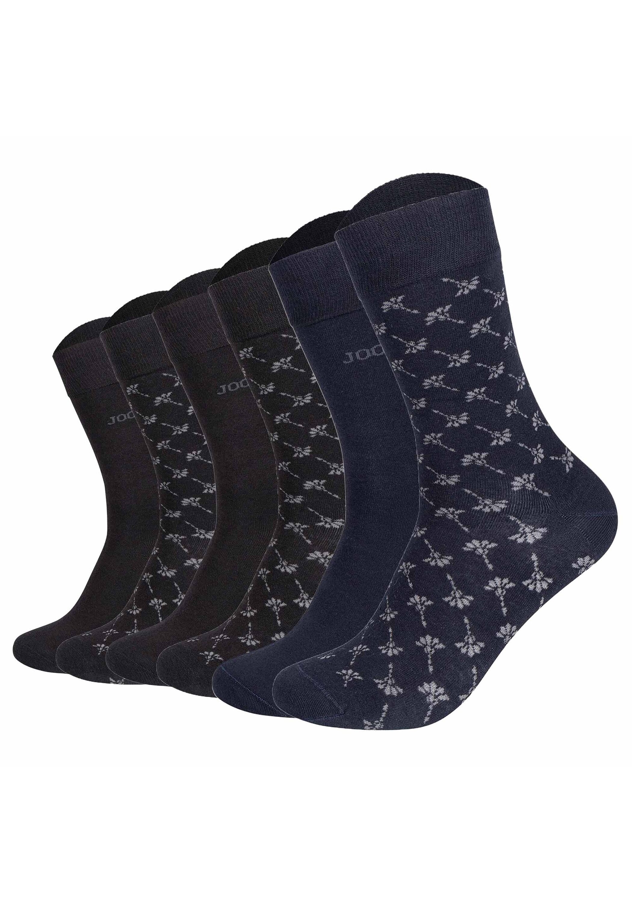 JOOP Kurzsocken "Socken Premium Essential Iconic Socks 6P 6er Pack" 6 Paar tlg.