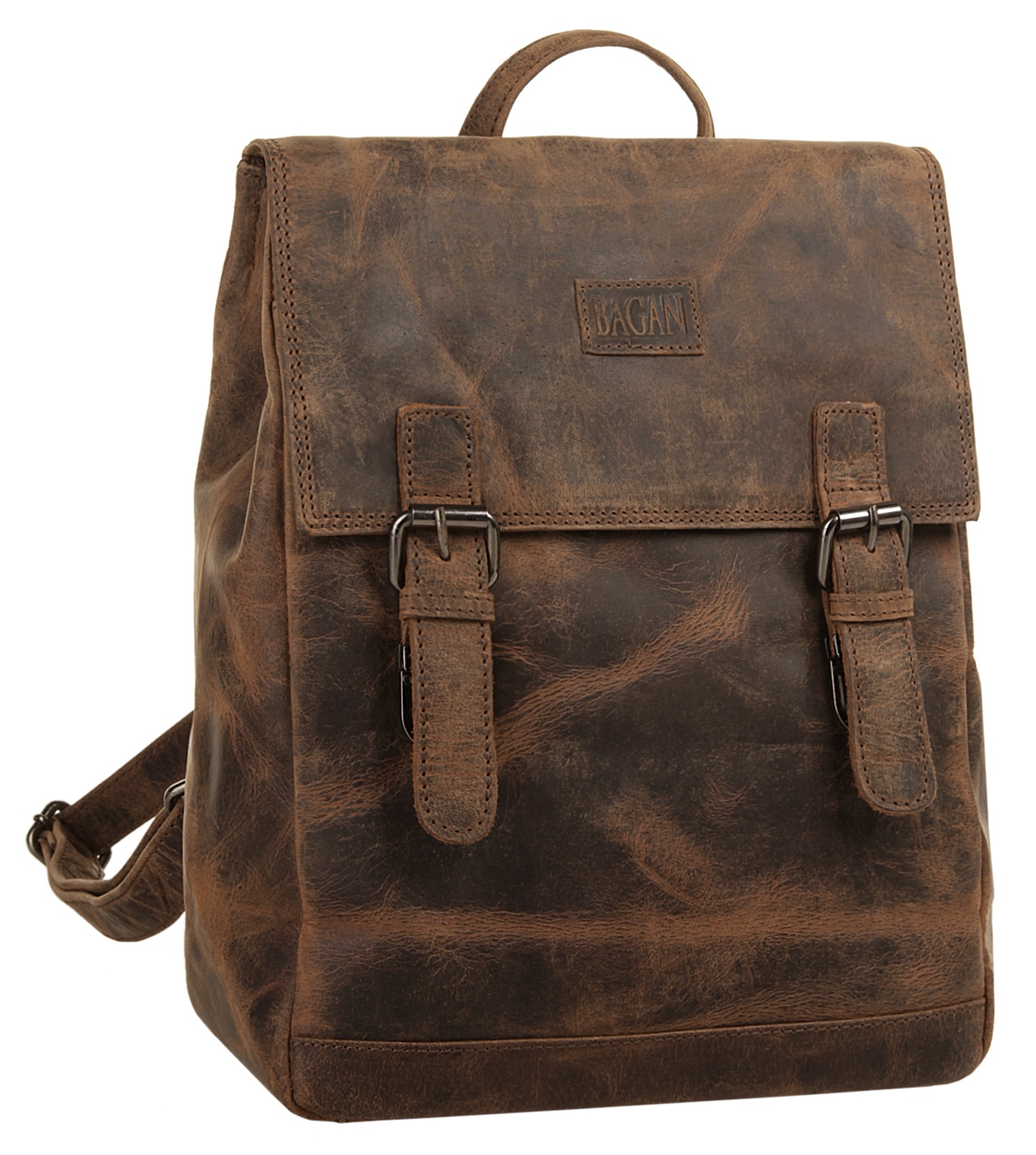 Bagan Cityrucksack, echt Leder