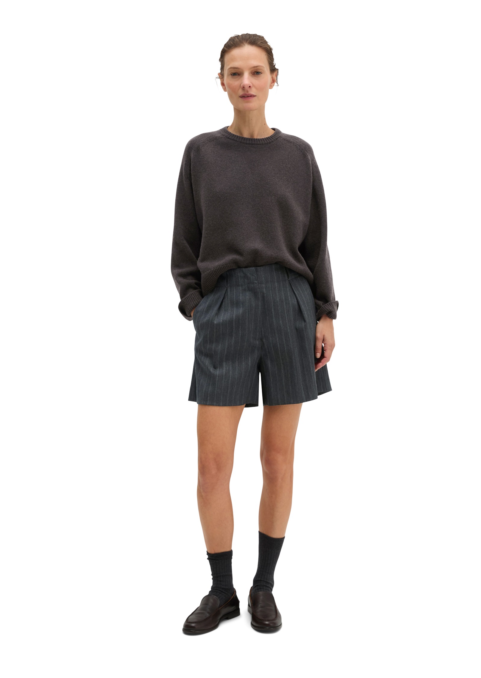Marc O'Polo Shorts »aus Schurwolle-Mix«
