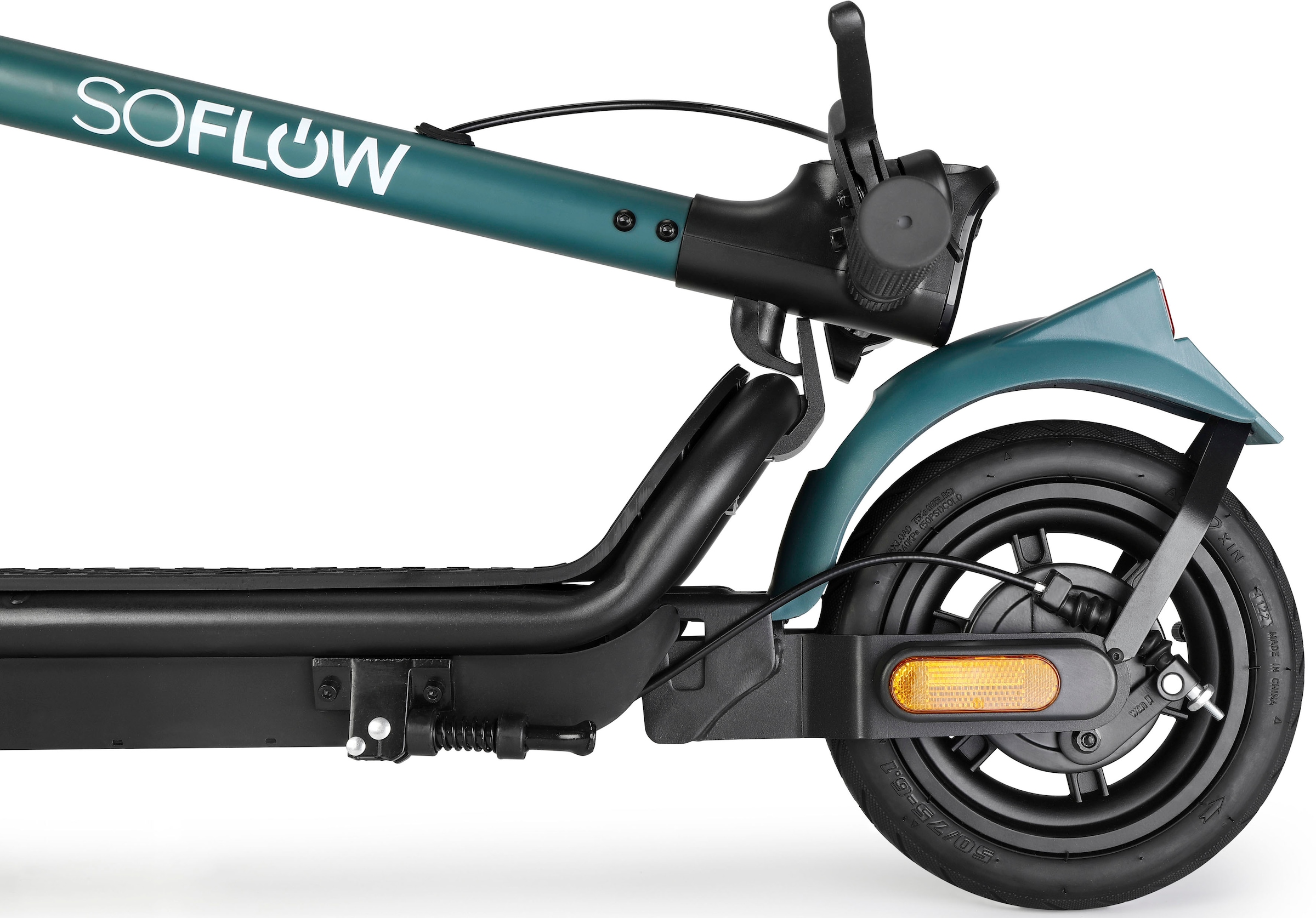 soflow E-Scooter »SO2 ZERO«, mit Straßenzulassung, bis zu 20 km Reichweite, klappbar