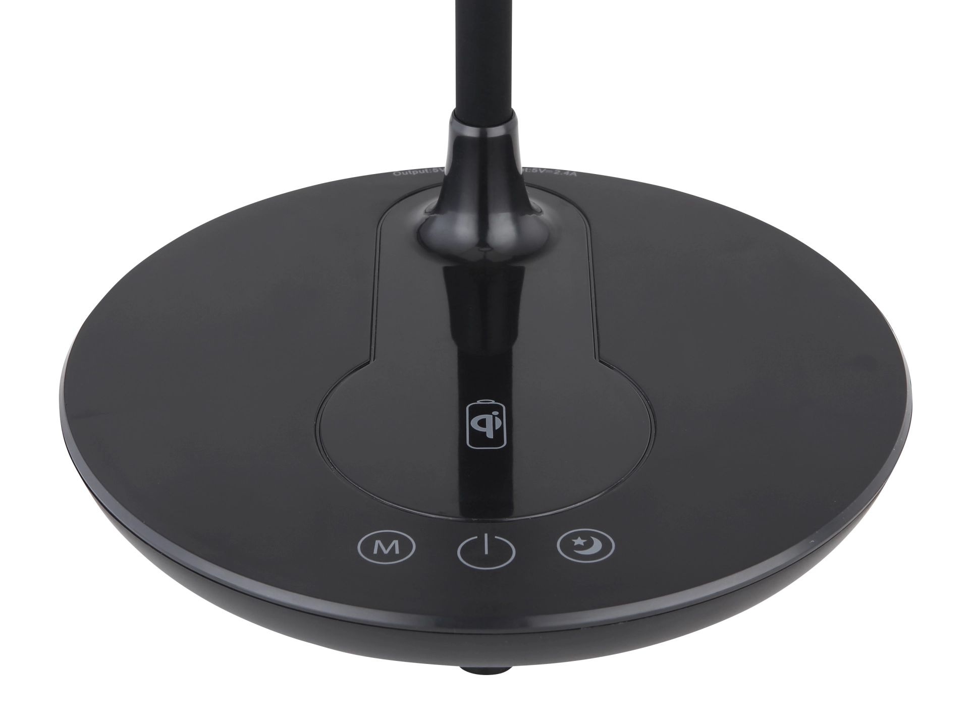 GLOBO LIGHTING LED Tischleuchte »REGINA« LED-Modul 1 Stk. warmweiß - kaltweiß Schreibtischlampe, Büro, Flexo, Wireless Ladefunktion