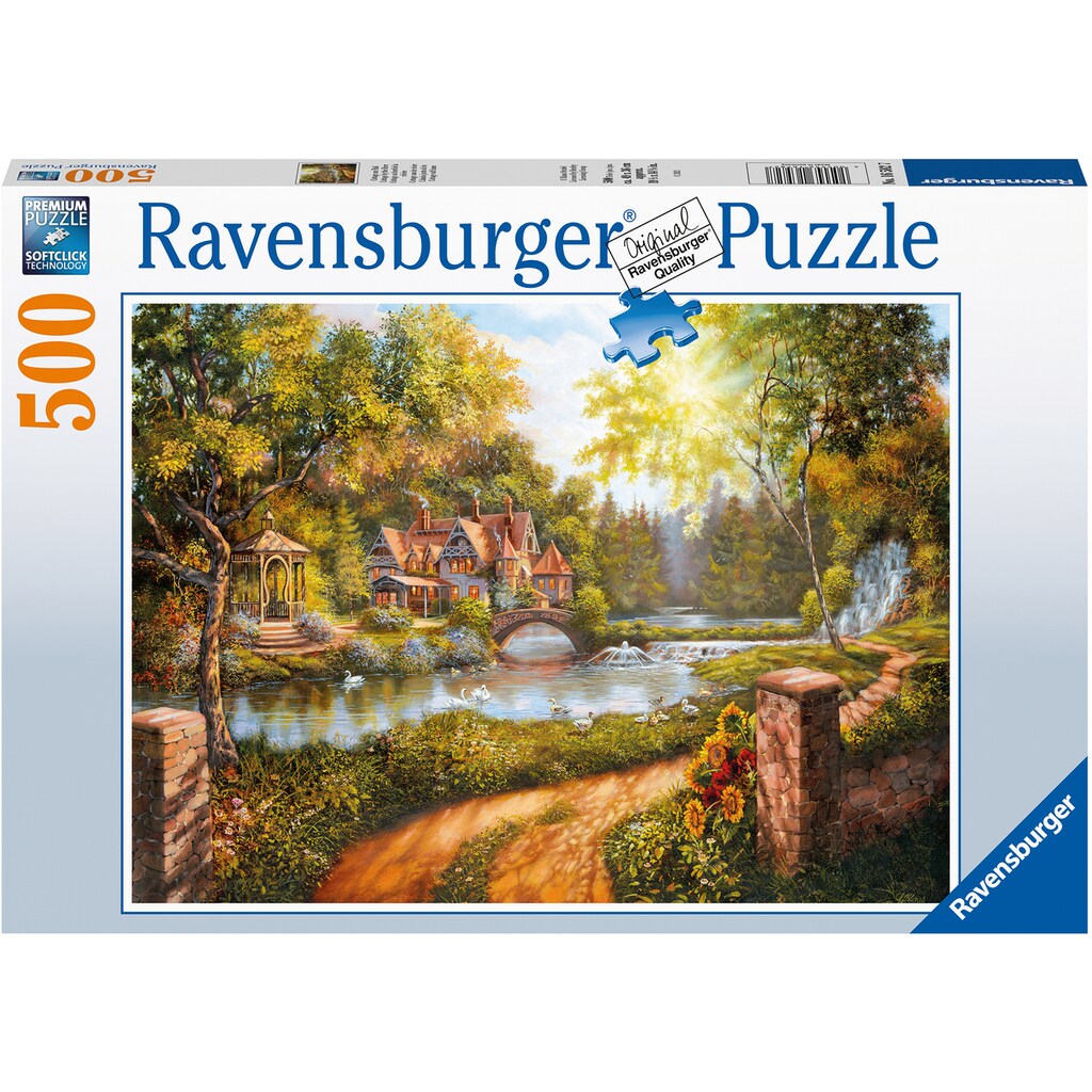 Ravensburger Puzzle »Cottage am Fluß«