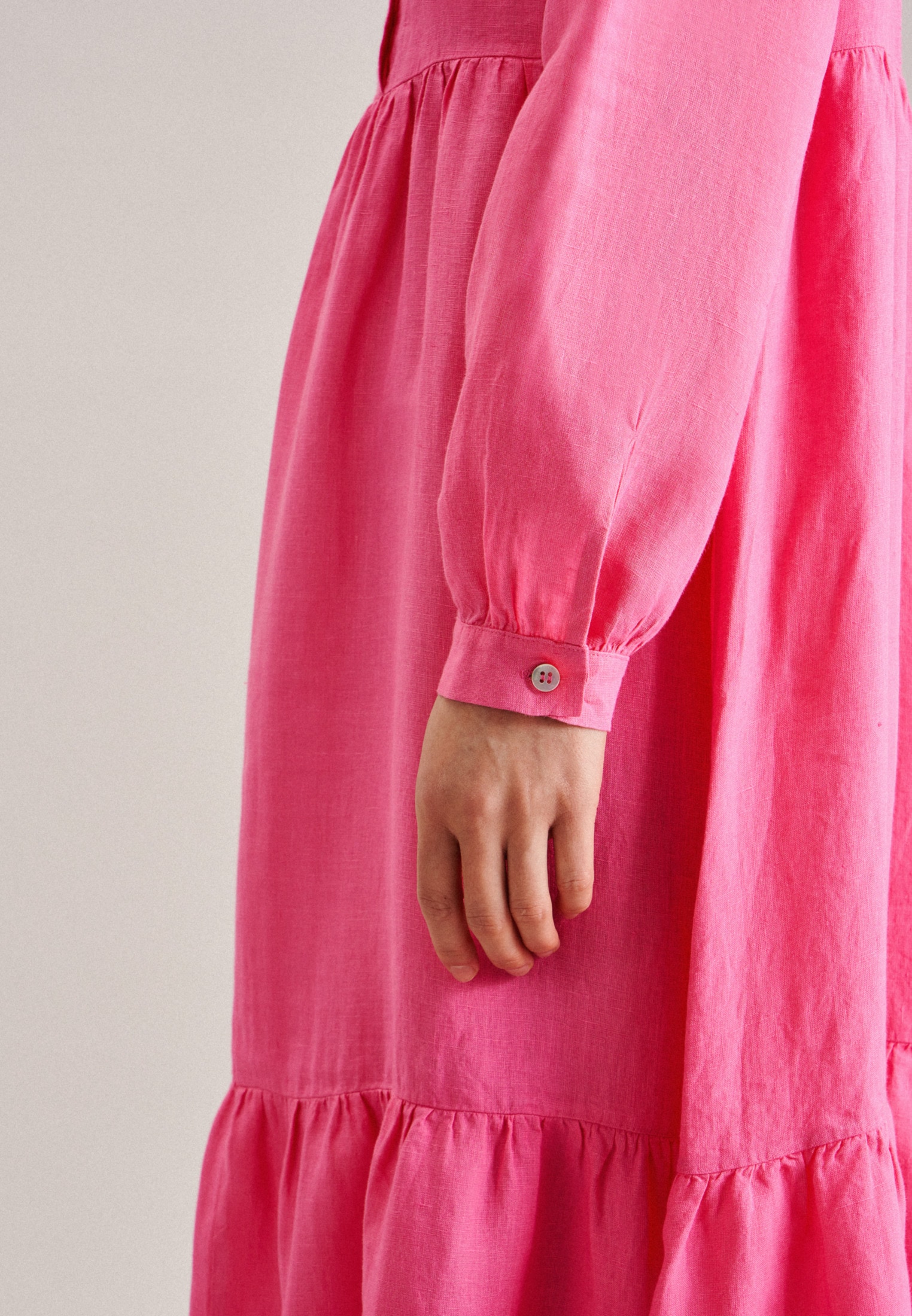 bestellen Langarm Sommerkleid Rose«, seidensticker Kragen | Uni BAUR »Schwarze für