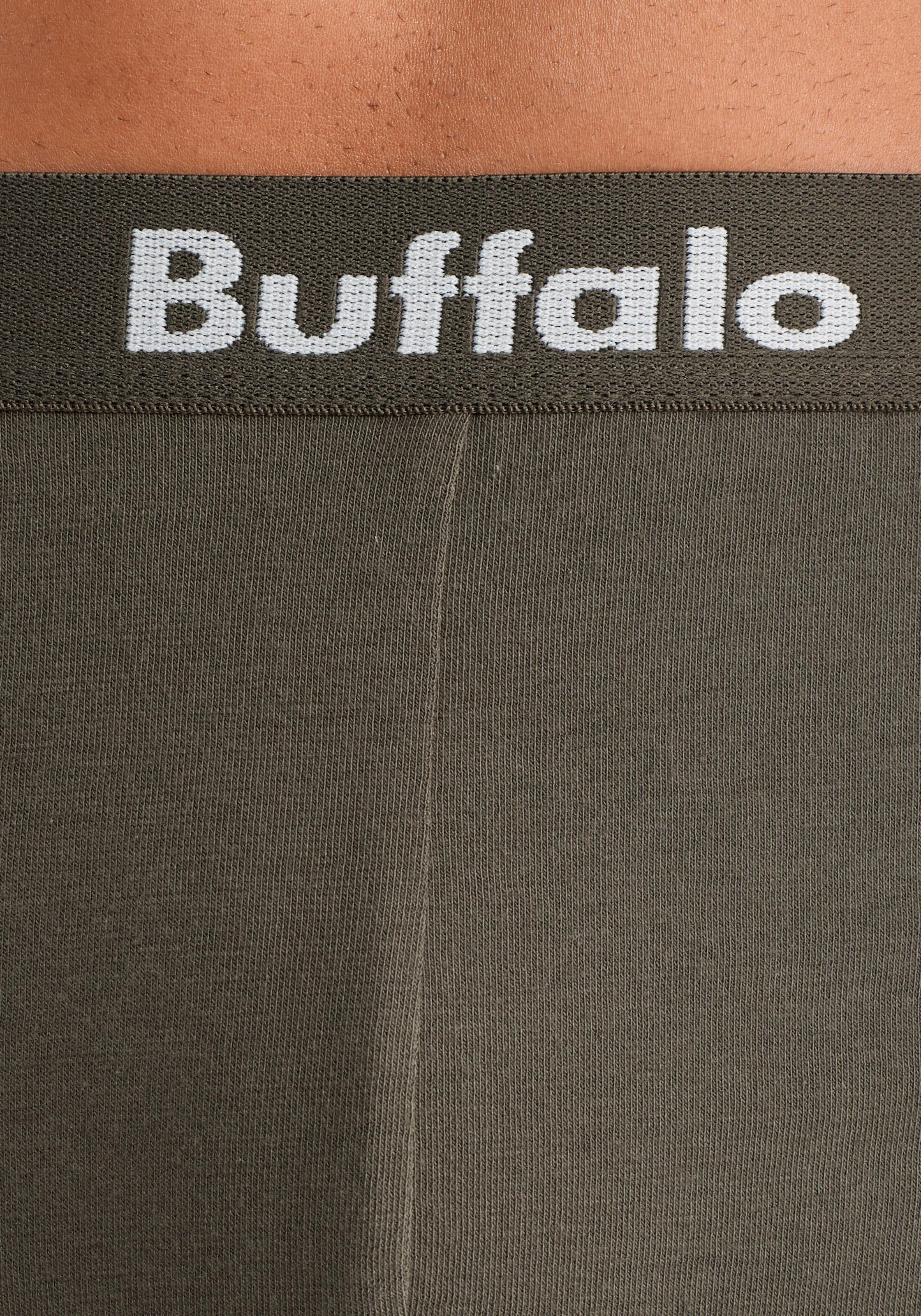 Buffalo Boxer, (Packung, 3 St.), mit Overlock-Nähten vorn