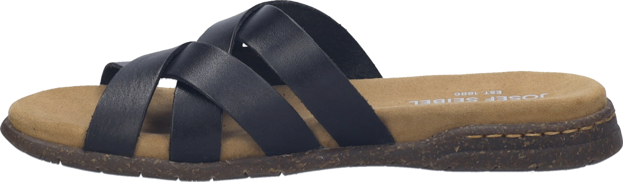 Josef Seibel Pantolette »Fabricia 05«  Sommerschuh, Schlupfschuh mit gekreuzten Bandagen-Riemchen, G-Weite