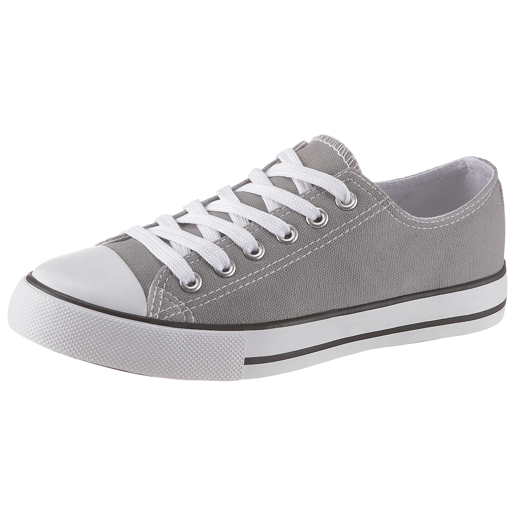 CITY WALK Sneaker, im Basic-Look, Freizeitschuh, Halbschuh, Schnürschuh